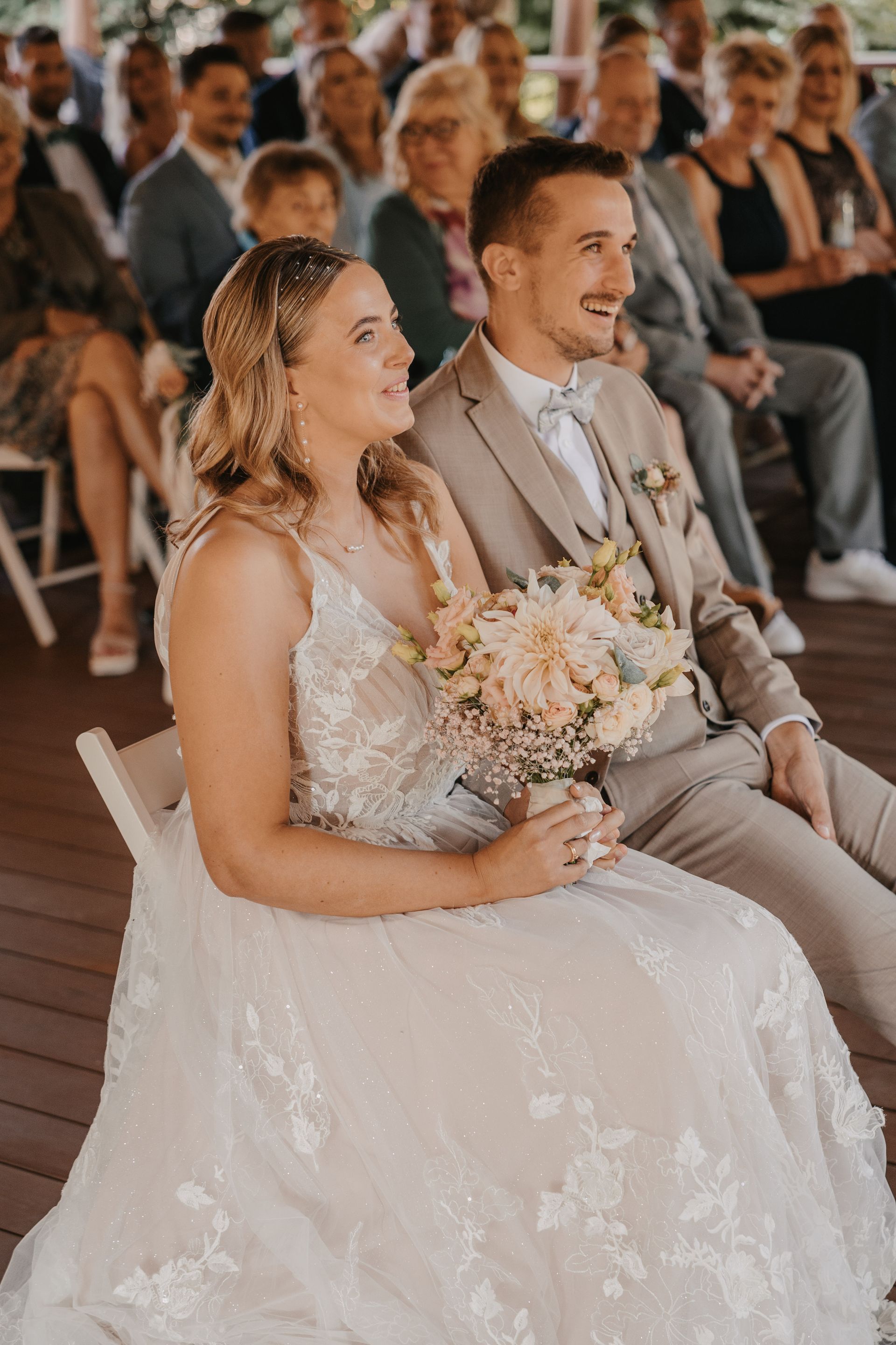 Krauses-Stimme, Sonja Krause, Freie Rednerin, Traurednerin aus Osnabrück, Trauung Laura & Niklas