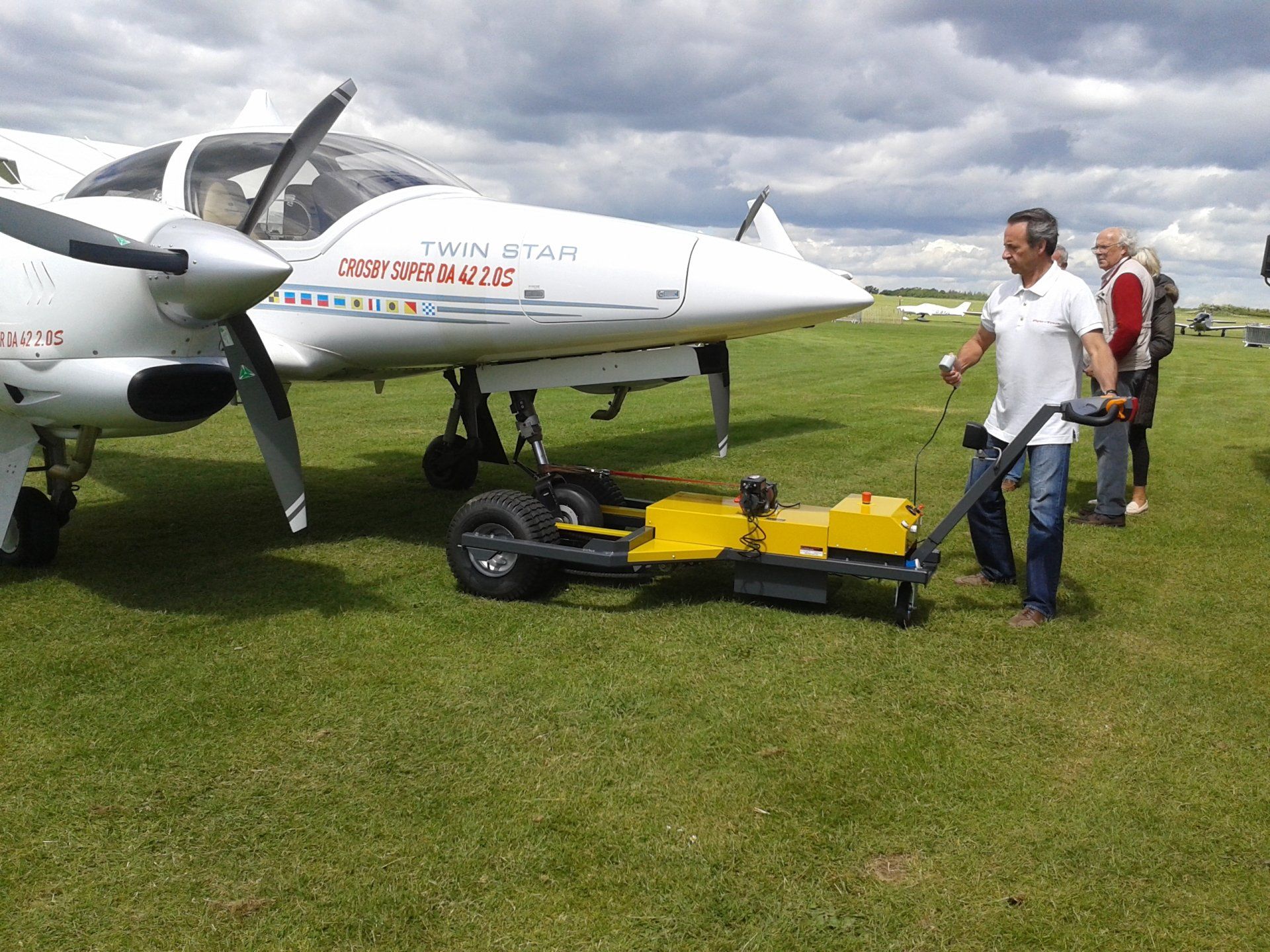 FLT 52 EW mit der Diamond DA42