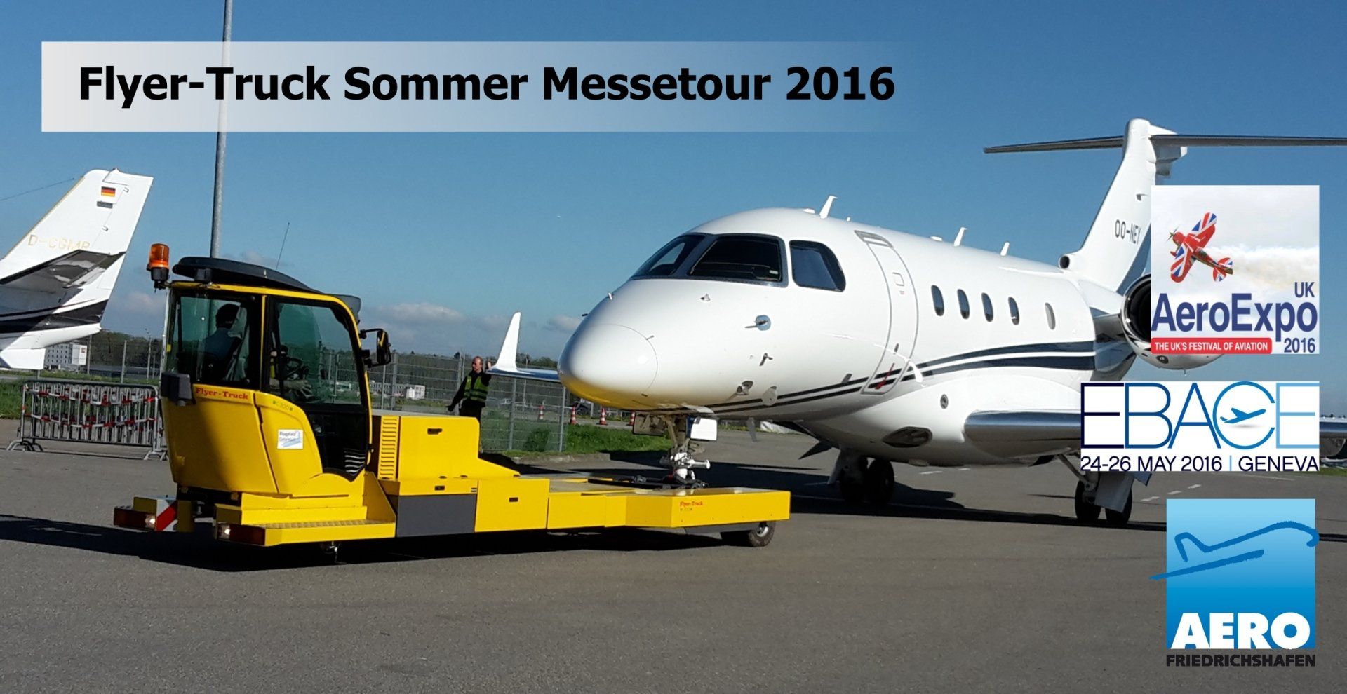 Flyer-Truck Sommer Messetour 2016