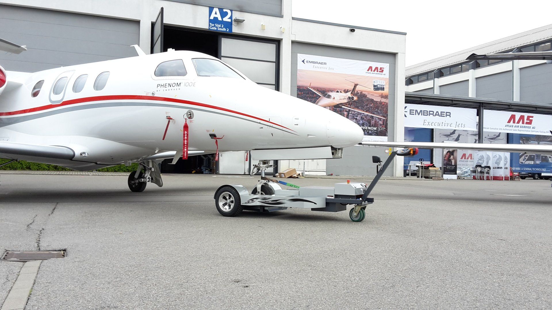 FLT 120 electro mit der Phenom 100