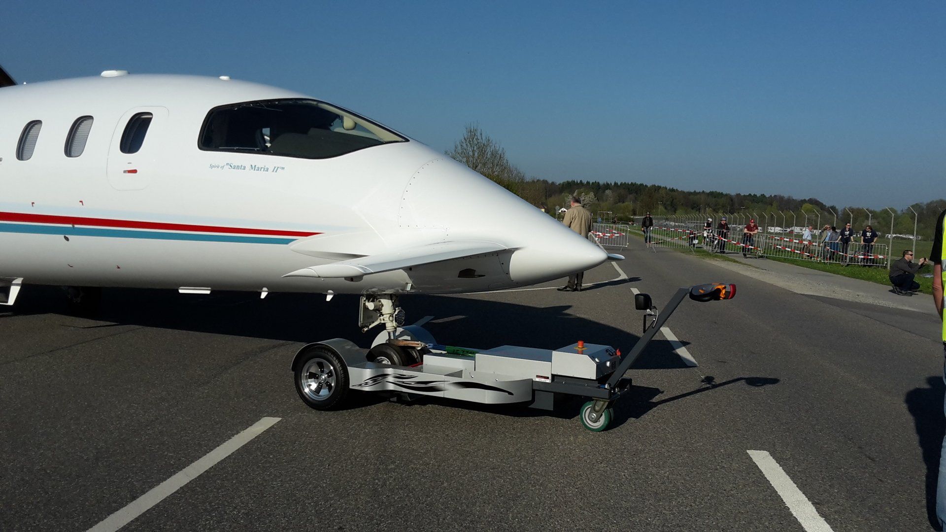 FLT 120 electro mit einer Piaggio Avanti