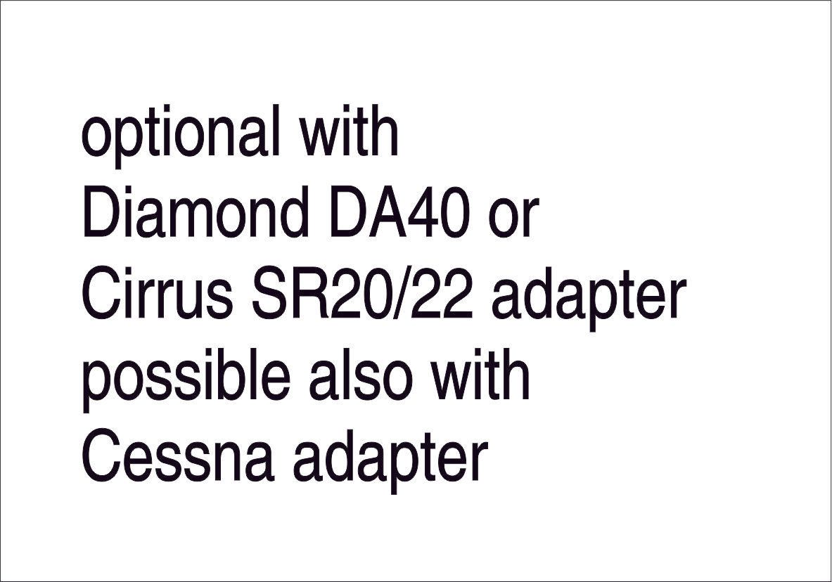 adaptor for DA40 or Cirrus SR22