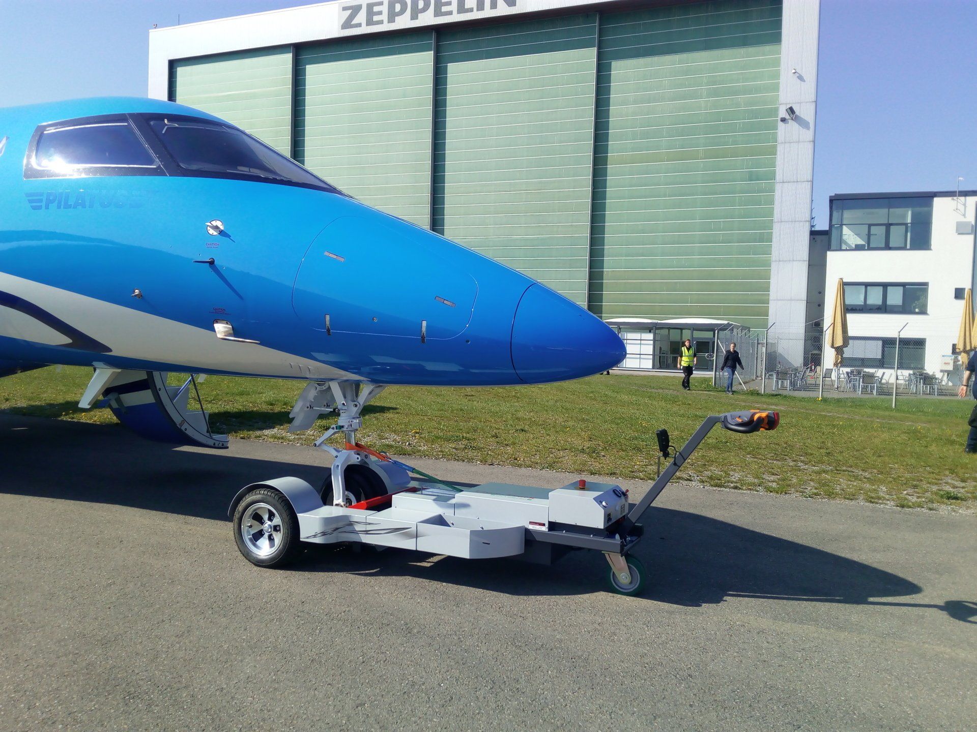 FLT 120 electro mit der Pilatus PC24