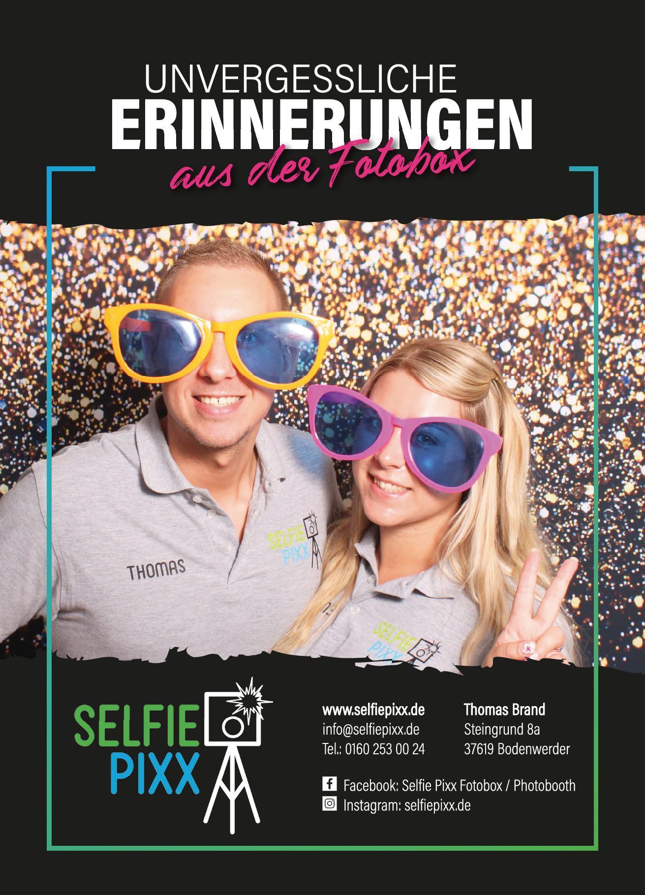 Selfie Pixx Fotobox mieten für deine Veranstaltung Hochzeit Geburtstag Firmenveranstaltung