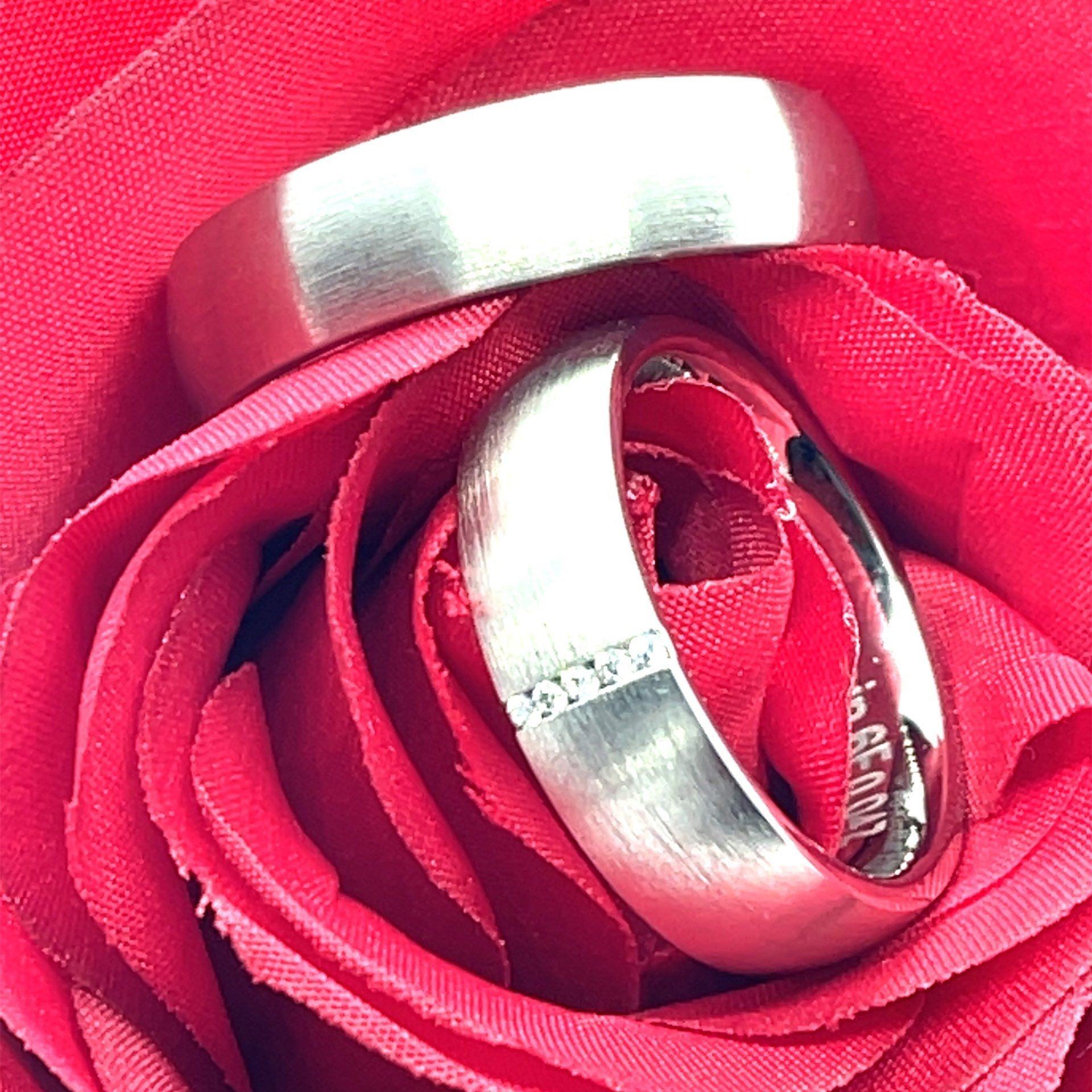 Trauringe 950/000 Platin 7 mm Trauringe Marburg in Platin