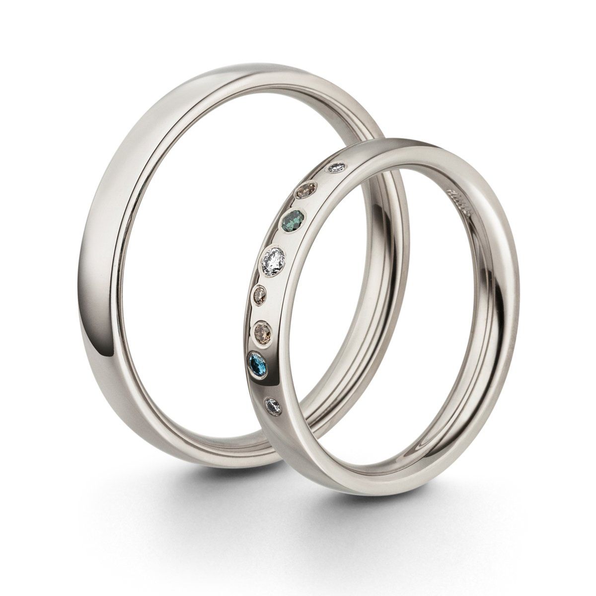 Das Gewicht macht das Tragegefühl so Einzigartig Trauringe aus 950/000 Platin