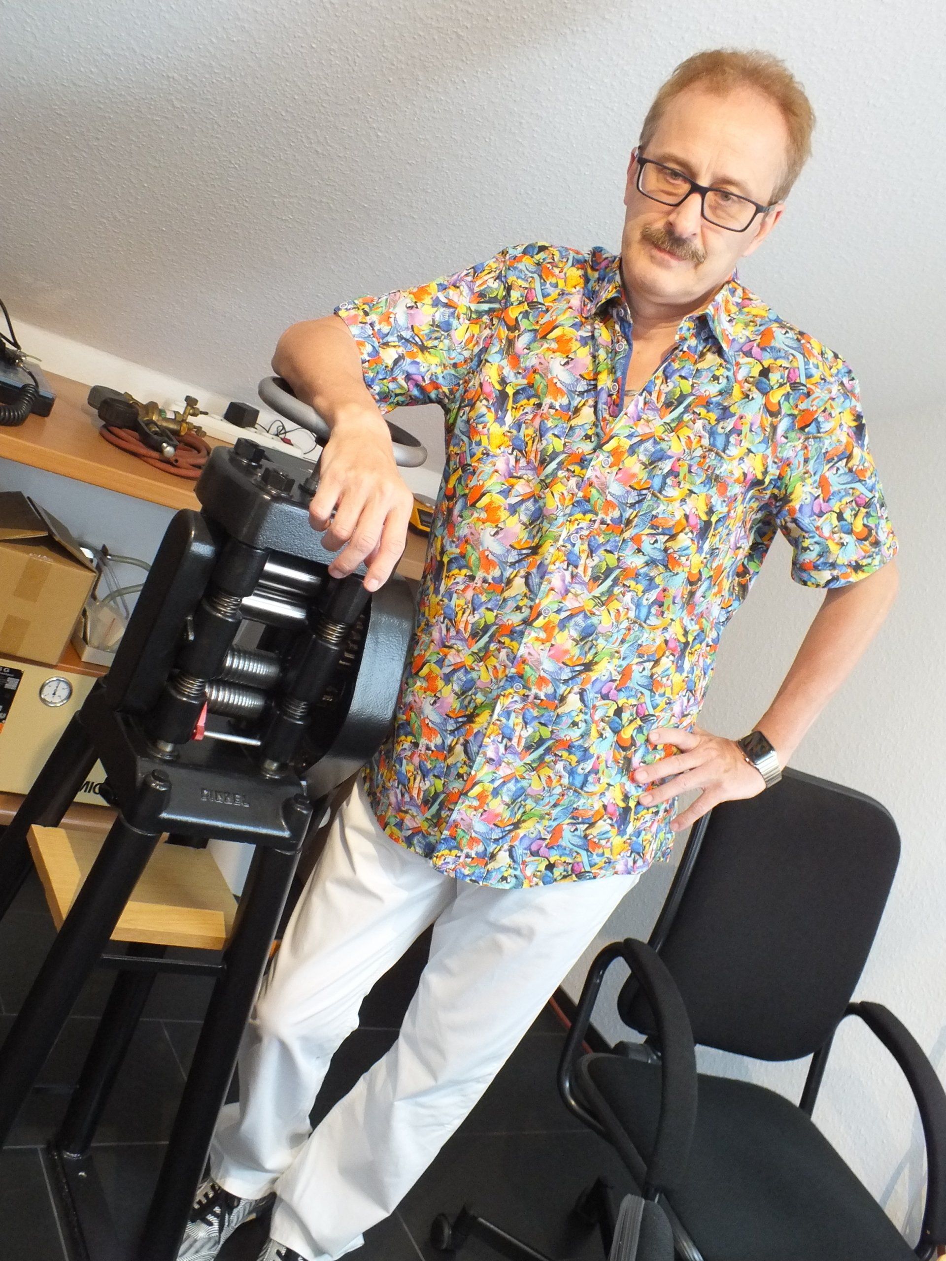 Bei uns im Atelier Goldschmiedemeister Andreas Wurster