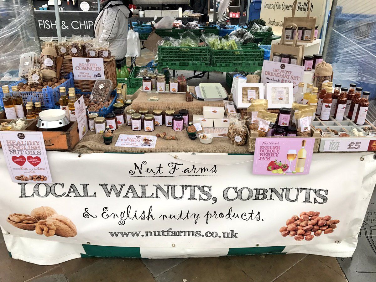 Nut Farms stall