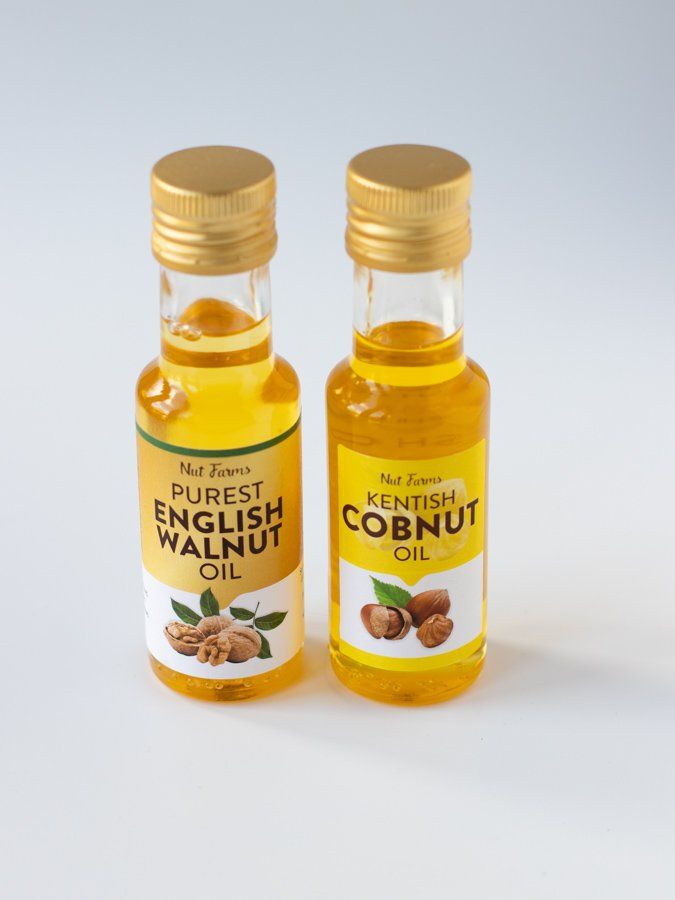 Kentish cobnut oil, English walnut oil