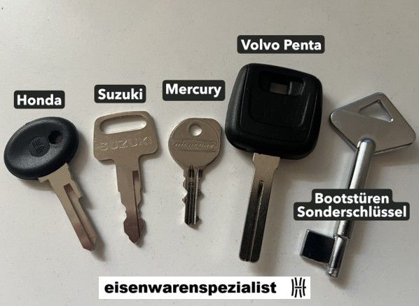 Bootsschlüssel Schlüssel