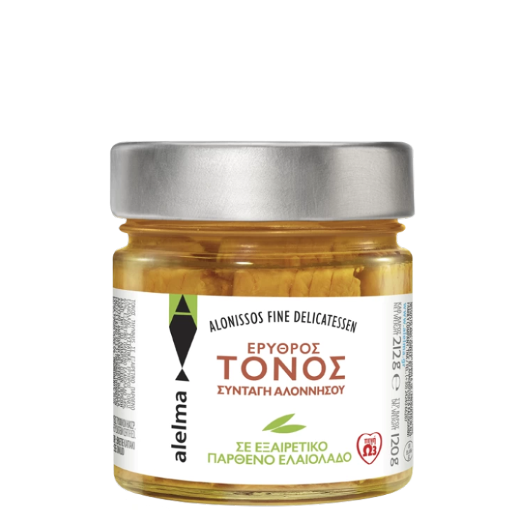 Blue fin tuna Alonissos in extra virgin oil