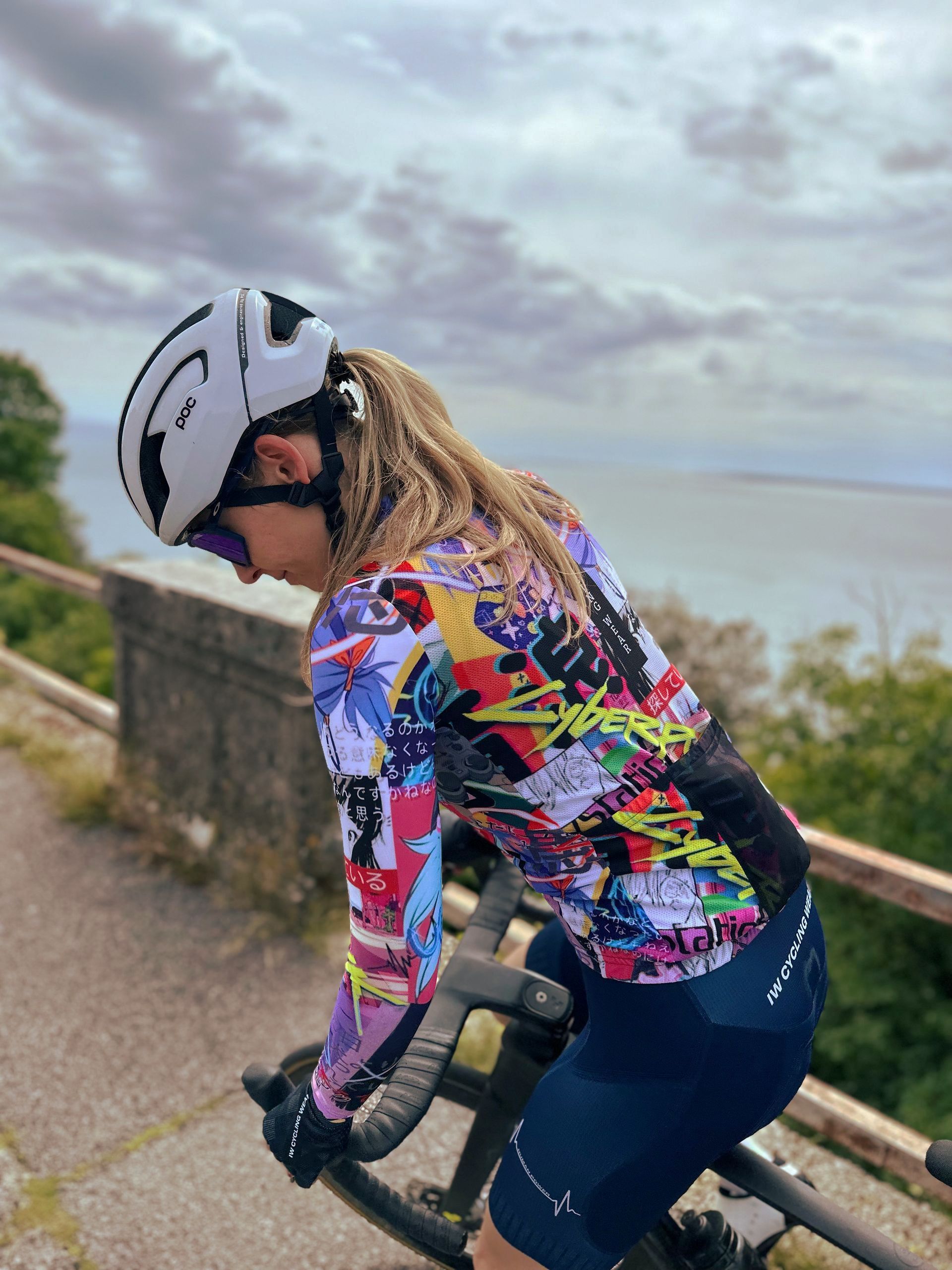 Funky cycling jersey