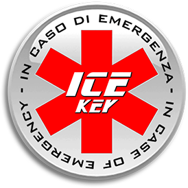 ICEKEY NFC-SENSOR für mehr Sicherheit beim Radfahren. Speicher wichtige Gesundheitsdaten für den Notfall.