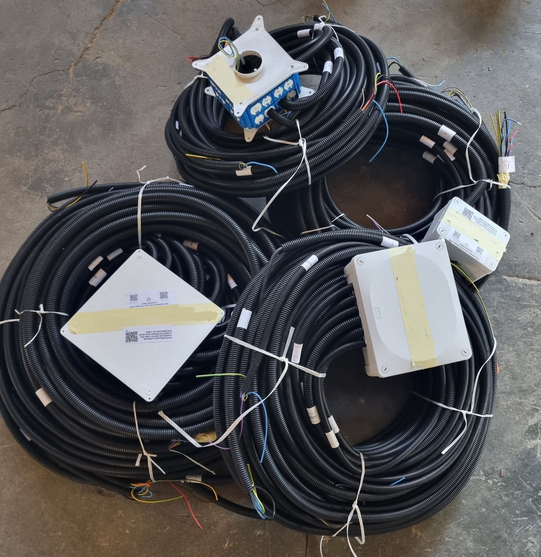 kit pieuvre électrique exemple pose Pieuvre electrique exemple pose