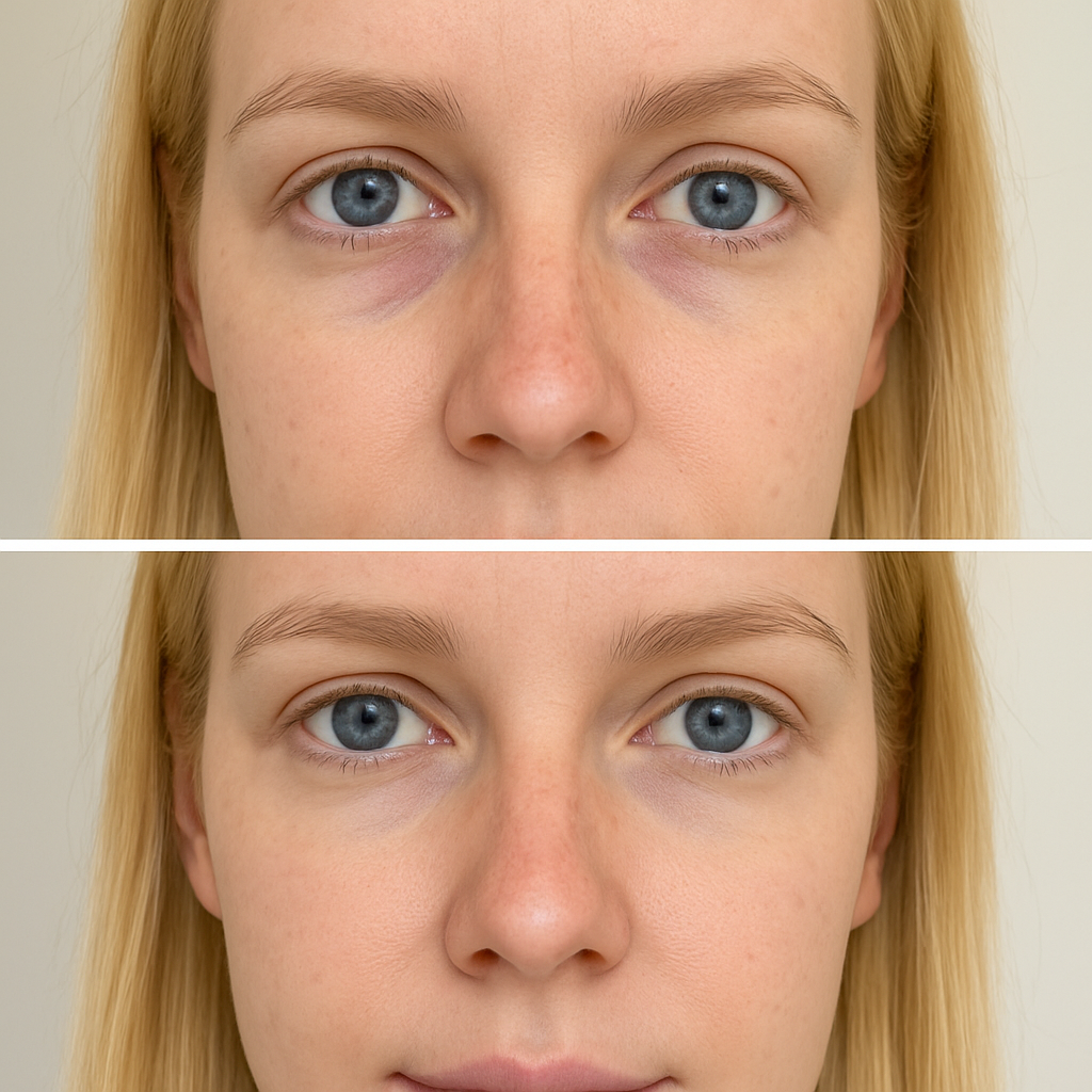 Permanent Concealer,Augenschatten Tattoo Berlin, Brandenburg, Vorher Nachher, Augenringe