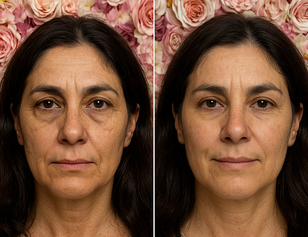 Permanent Concealer Behandlung vorher nachher Augenringe kaschieren
Permanent Make-up Concealer Technik unter den Augen Ergebnis
PMU Concealer Behandlung für frischen wachen Blick
Augenringe dauerhaft abdecken Permanent Concealer Methode
Beauty Behandlung Permanent Concealer Ergebnis natürlich Hamburg Berlin Frankfurt München Leipzig Online