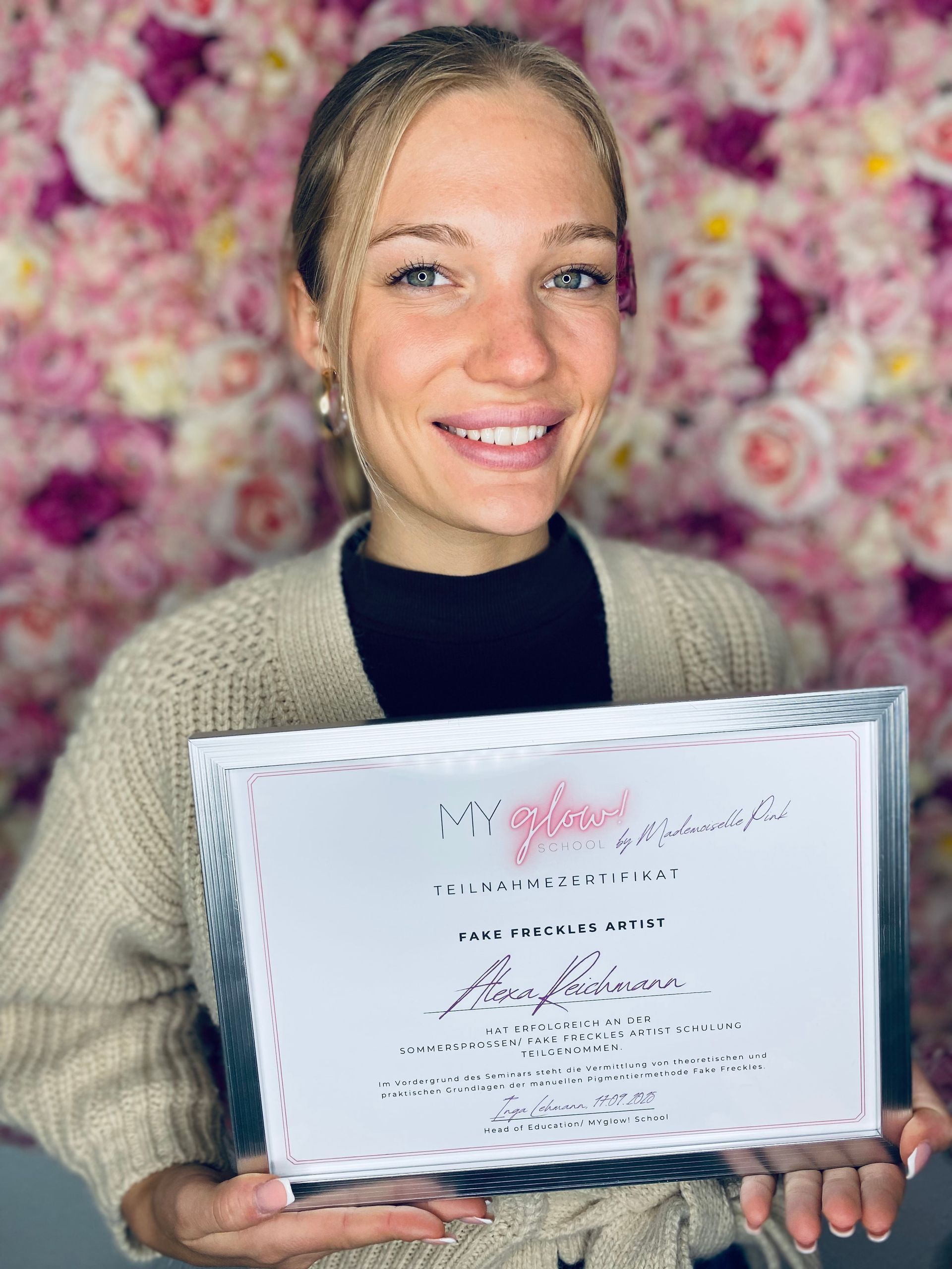 Schulung Berlin Brandenburg Fake Freckles Online Sommersprossen Tattoo pigementieren