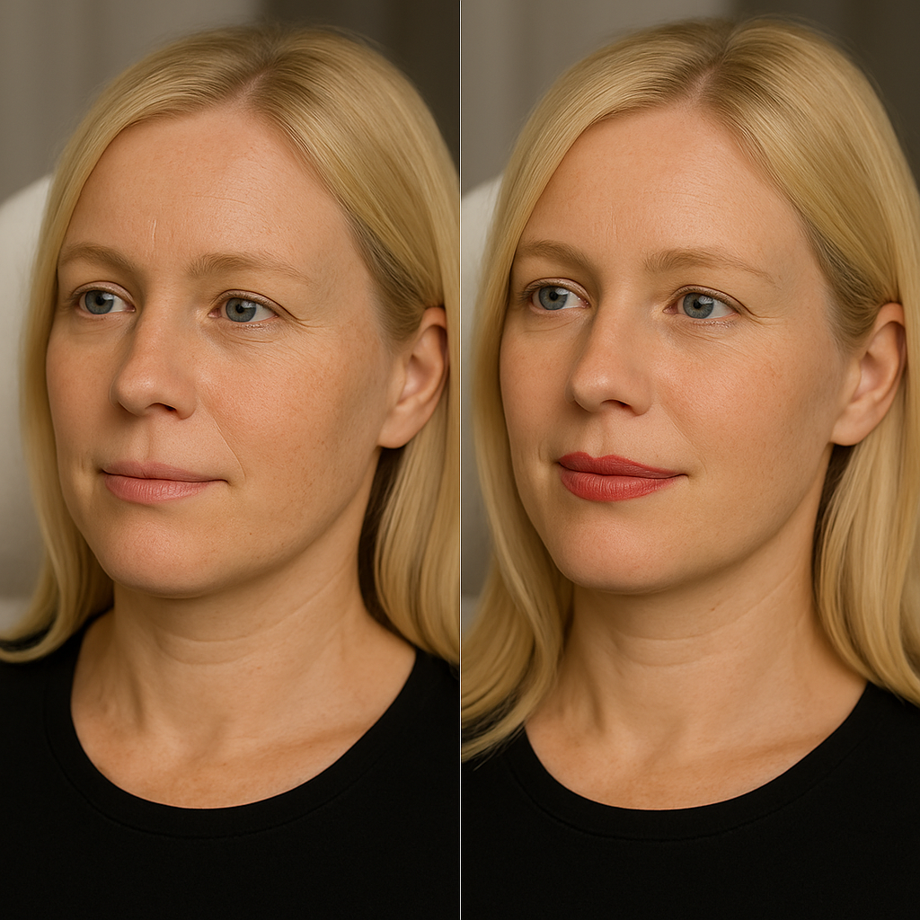 Lippen Permanent Make Up Vorher Nachher Glienicke Nordbahn Brandenburg Frohnau Hermsdorf Reinickendorf