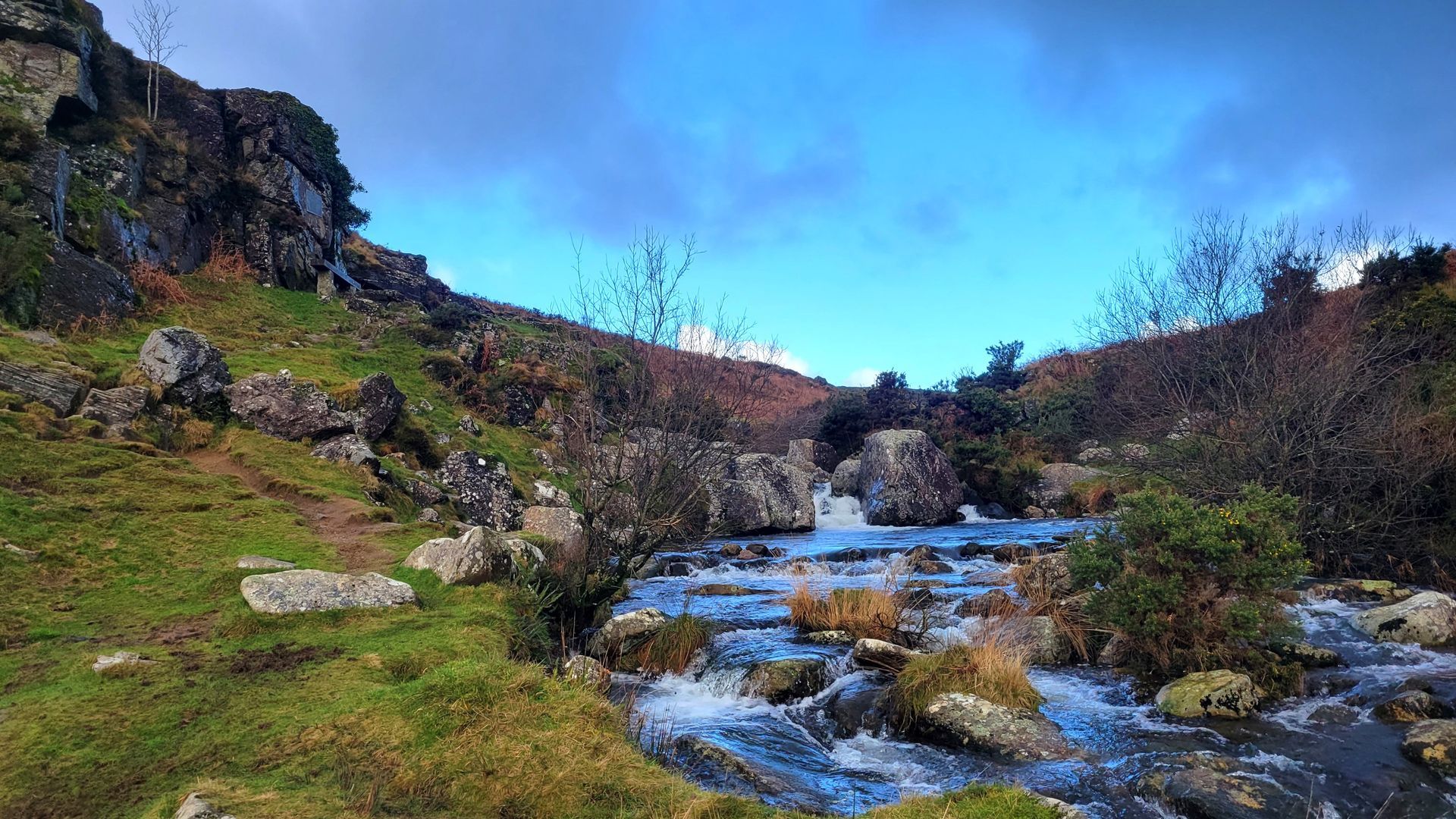 Black Pool, very popular with wild swimmers throughout the year