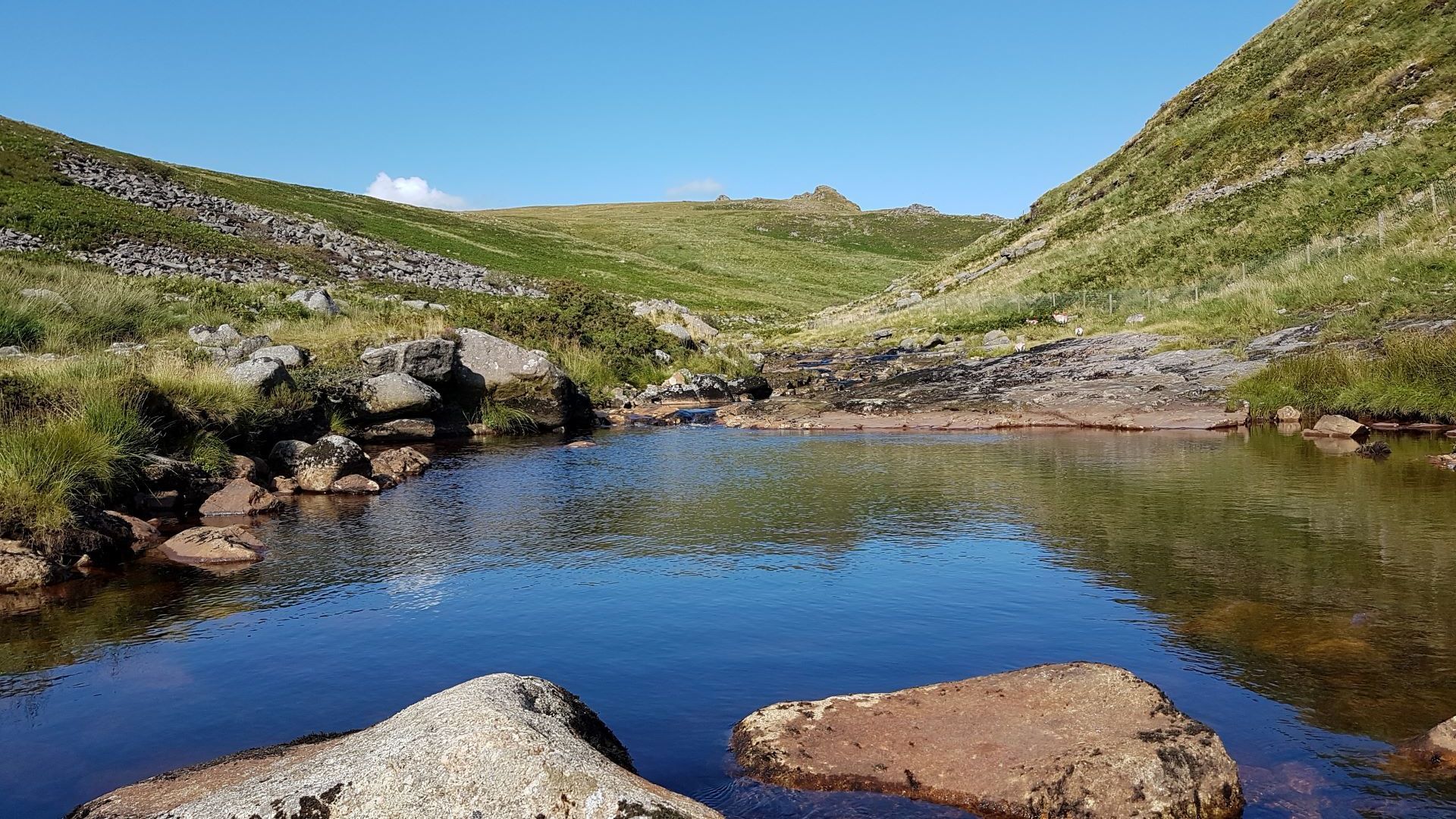 River Tavy wild swimming, Dartmoor