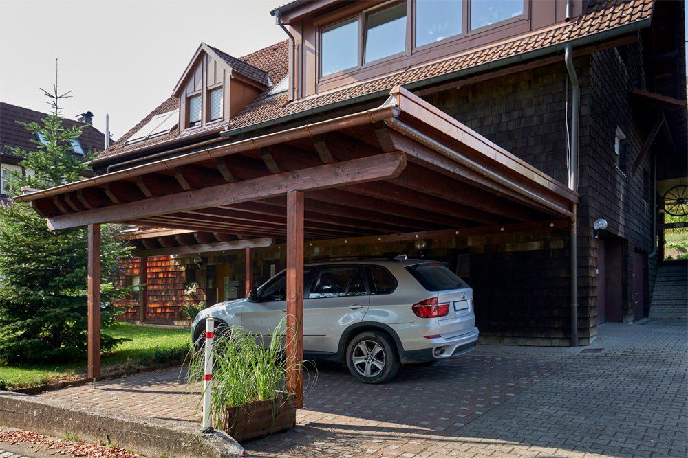 Carport, 6 m x 6,50 m