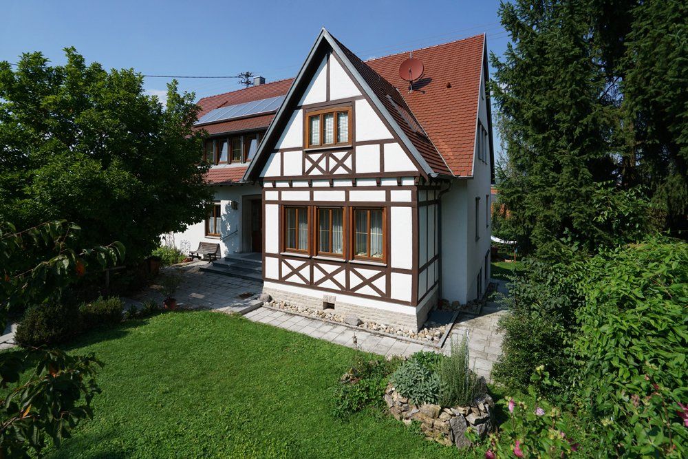 Fachwerk mit Biberschwanzdeckung