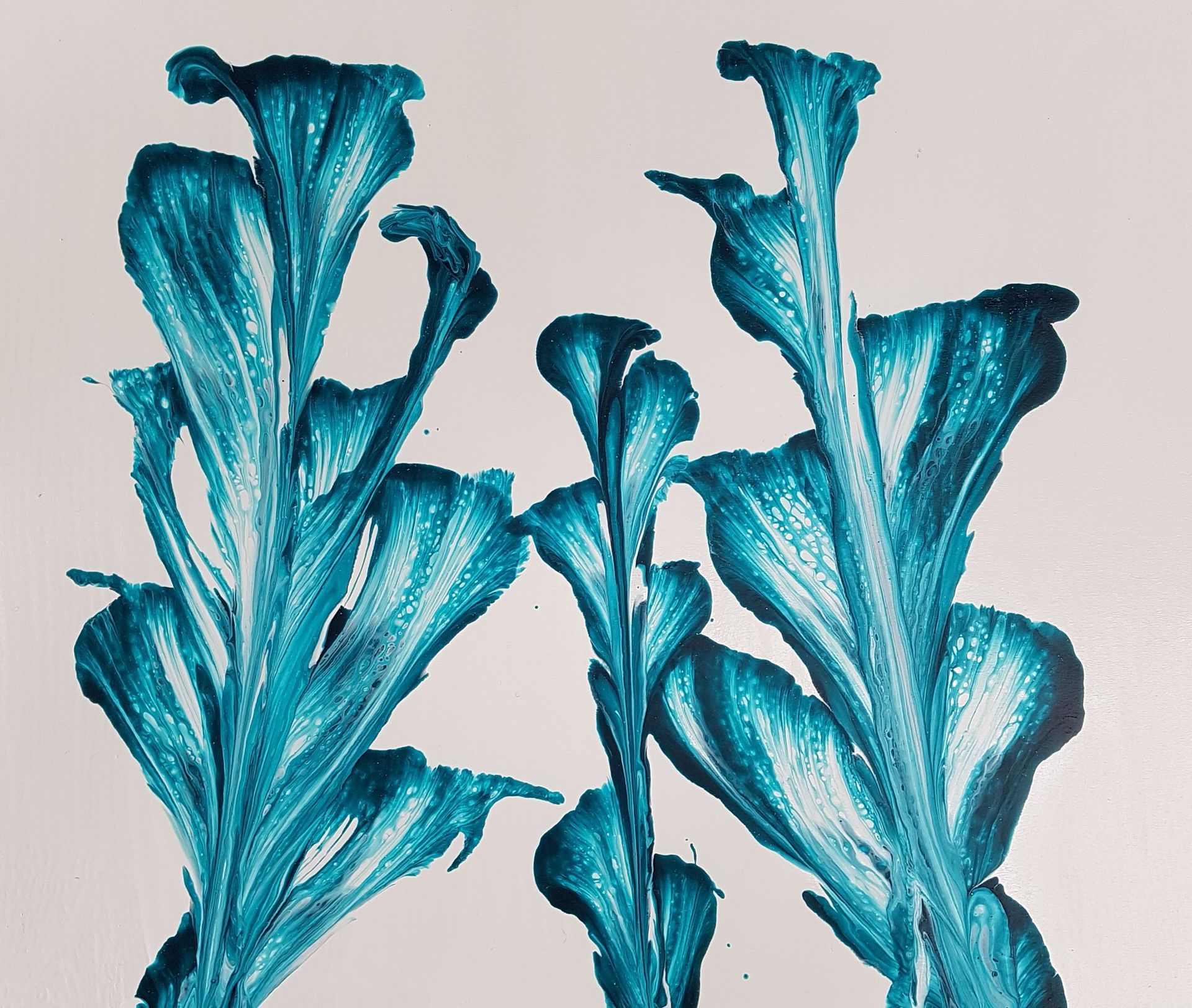 Paint pouring drag technique course for beginners