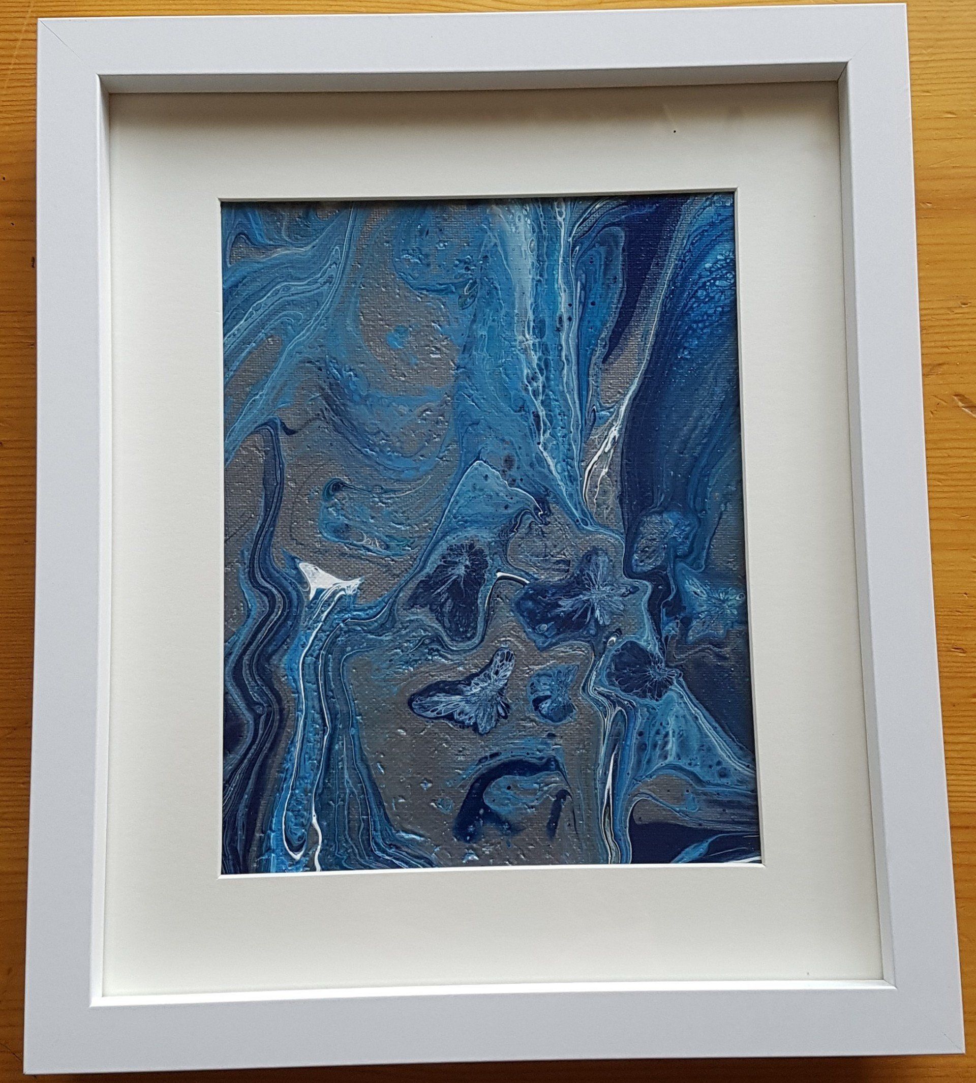 Abstract paintings in a frame for sale