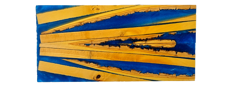 Photo non contractuelle Résine + bois - Coutellerie Le Fidèle