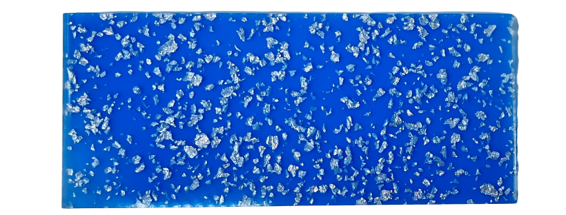 Photo non contractuelle RESINE BLEUE + ARGENT - COUTELLERIE LE FIDELE