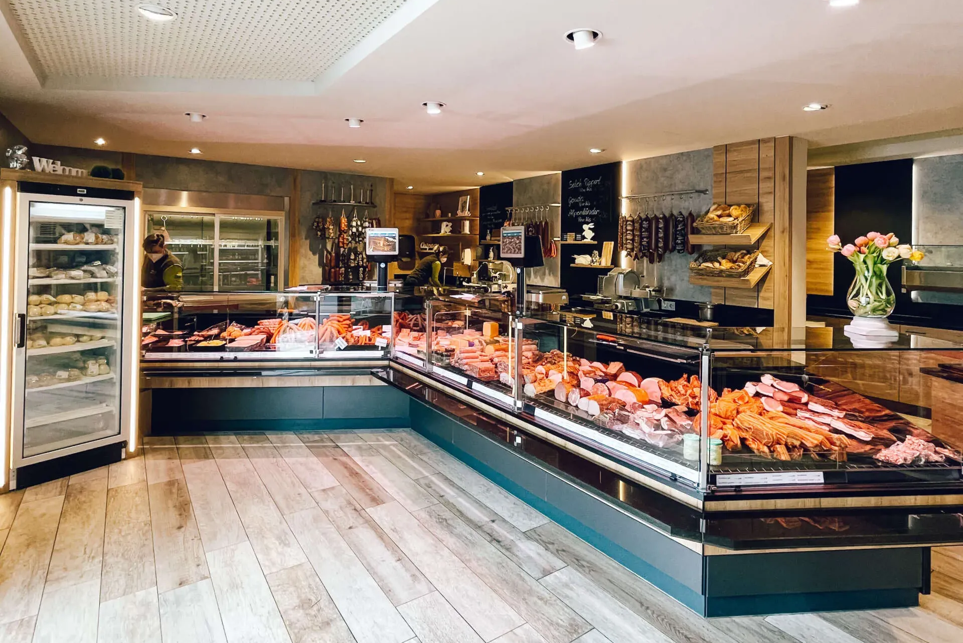 Verkaufsraum Verkaufsraum der Fleischerei Lauss