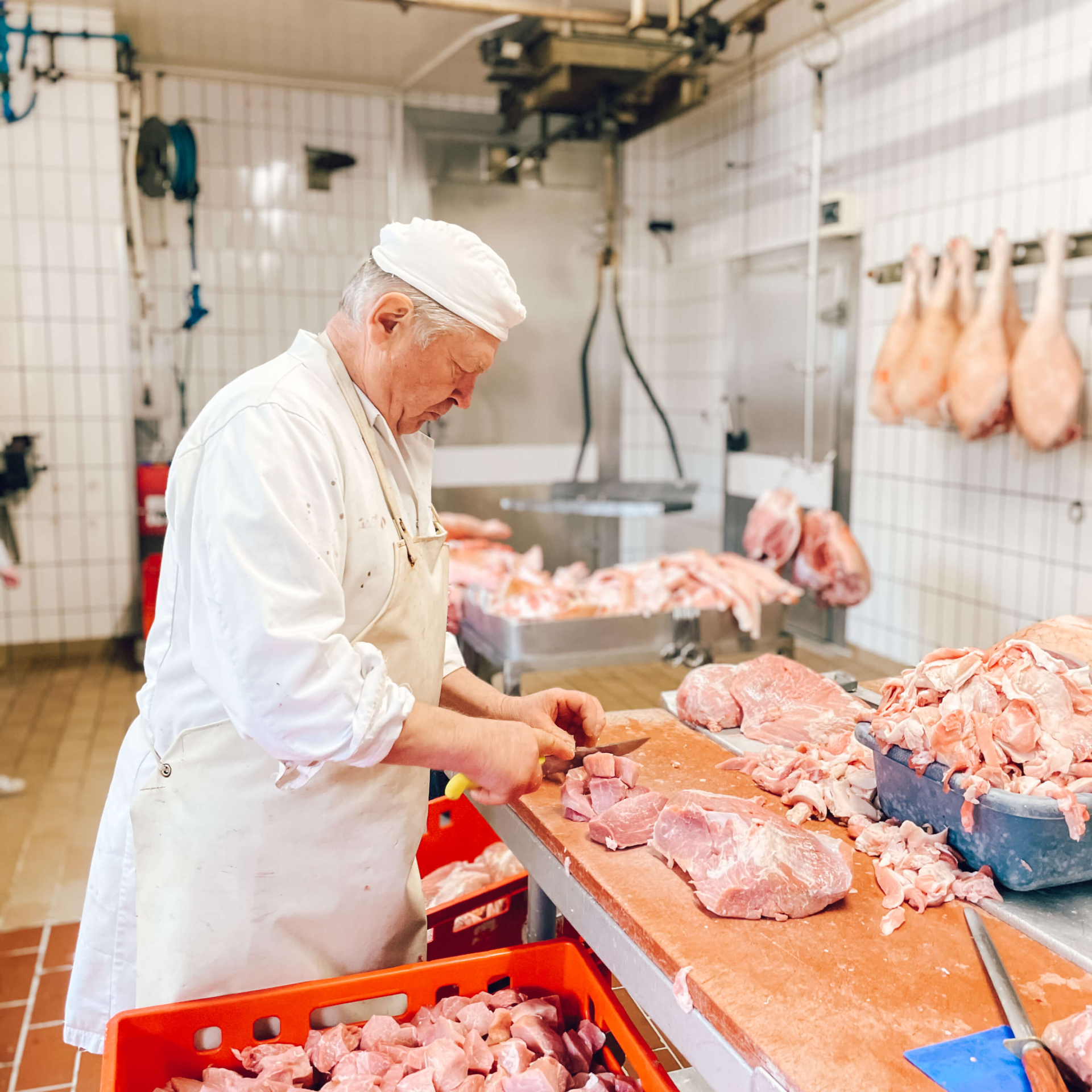 Das Team der Fleischerei Lauss