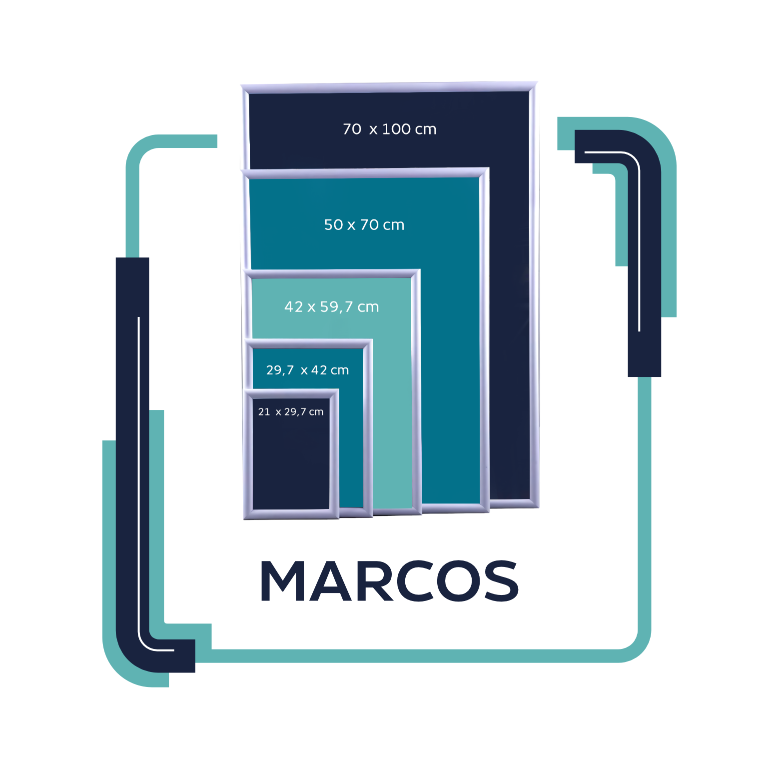 Marcos de pared a medida