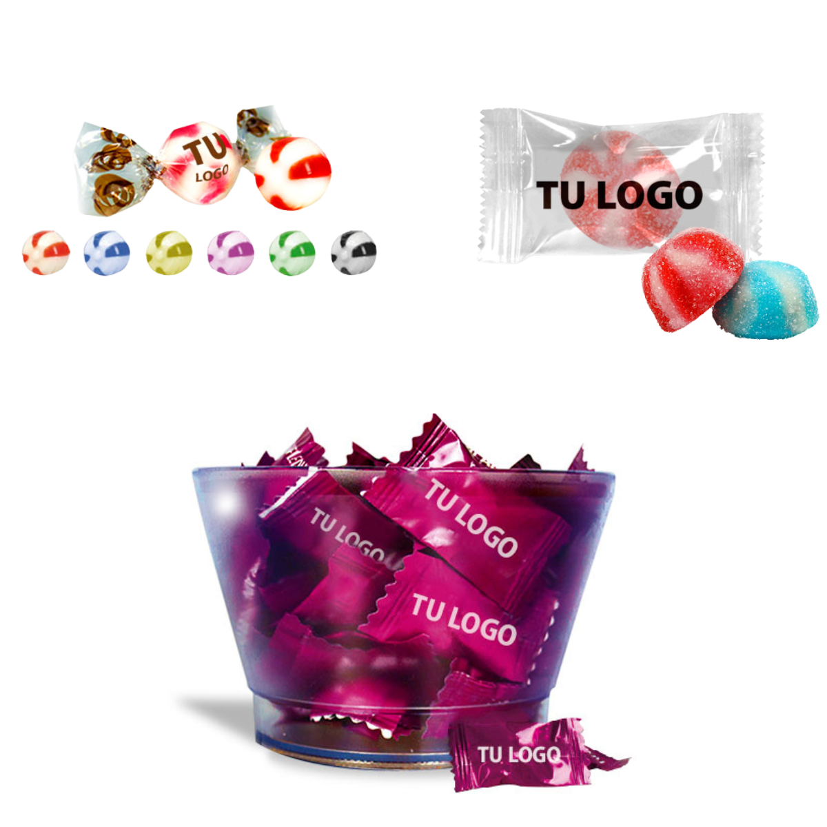 Caramelos personalizados