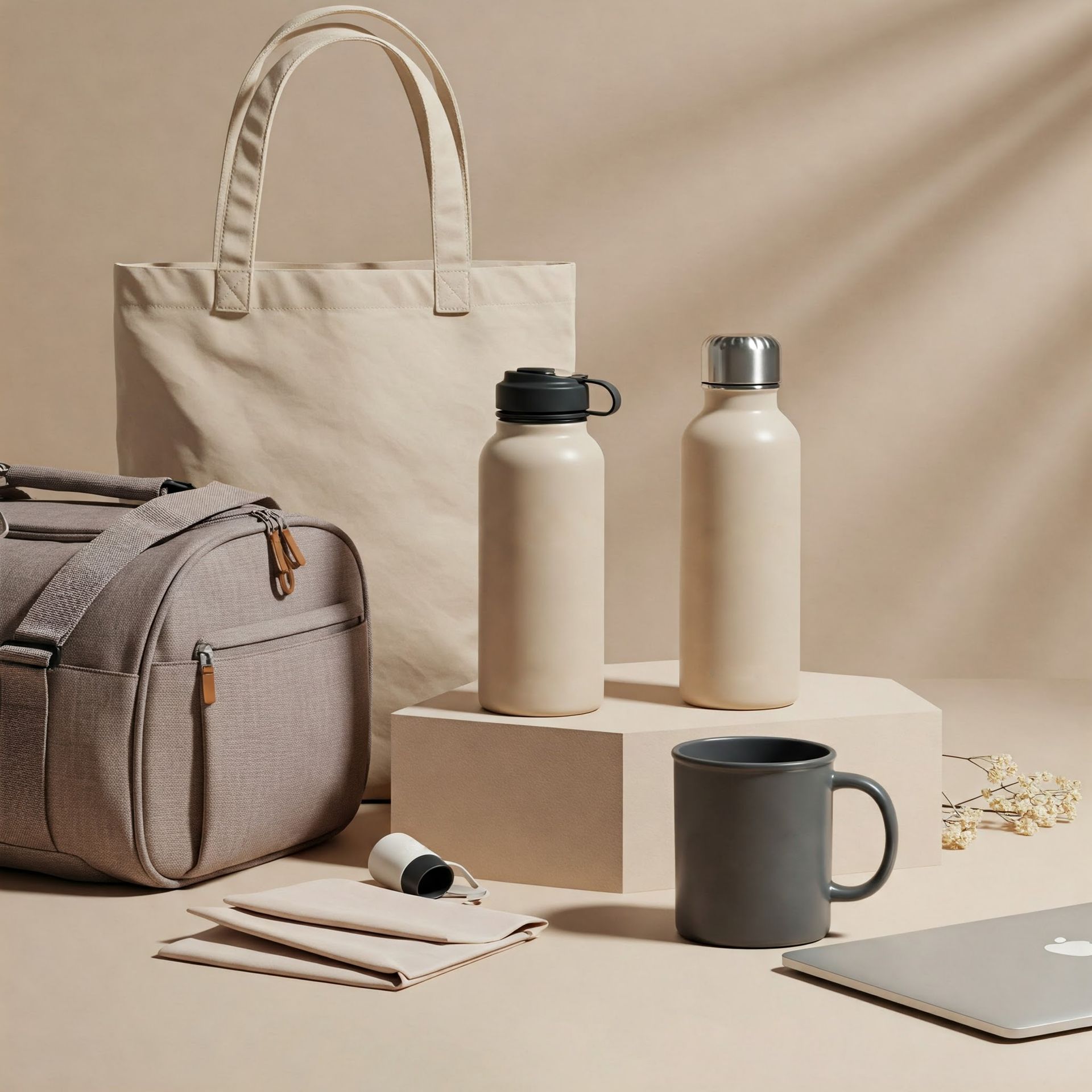 Imagen de productos de merchandising.