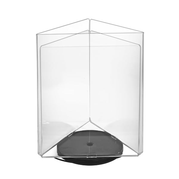 Base disponible en blanco y en negro
Introducción superior del diseño
Base giratoria 360º