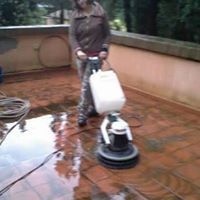 Pulizie di sgrosso pavimenti Roma:terrazzo