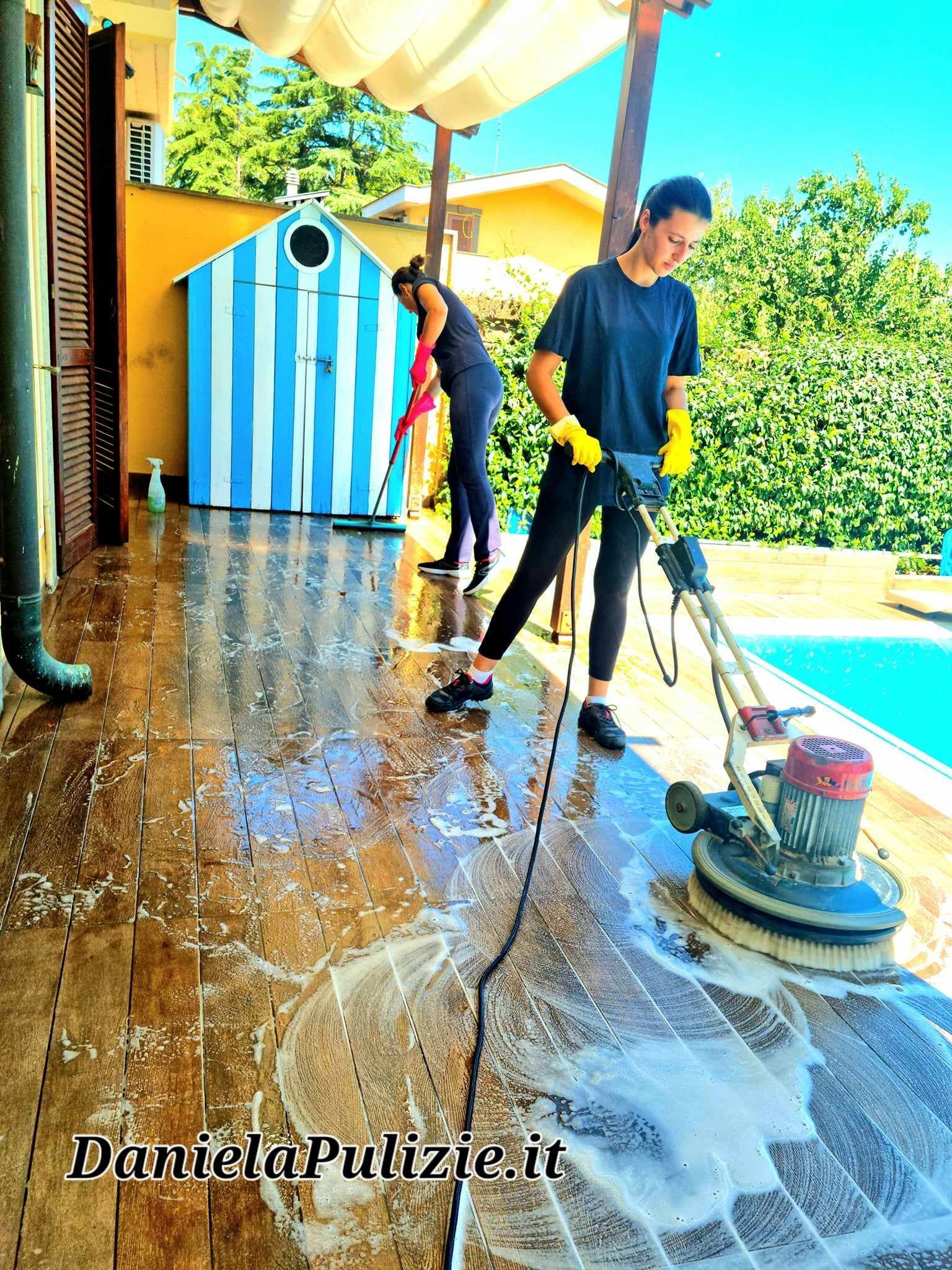 pulizie pavimenti con monospazzola a roma