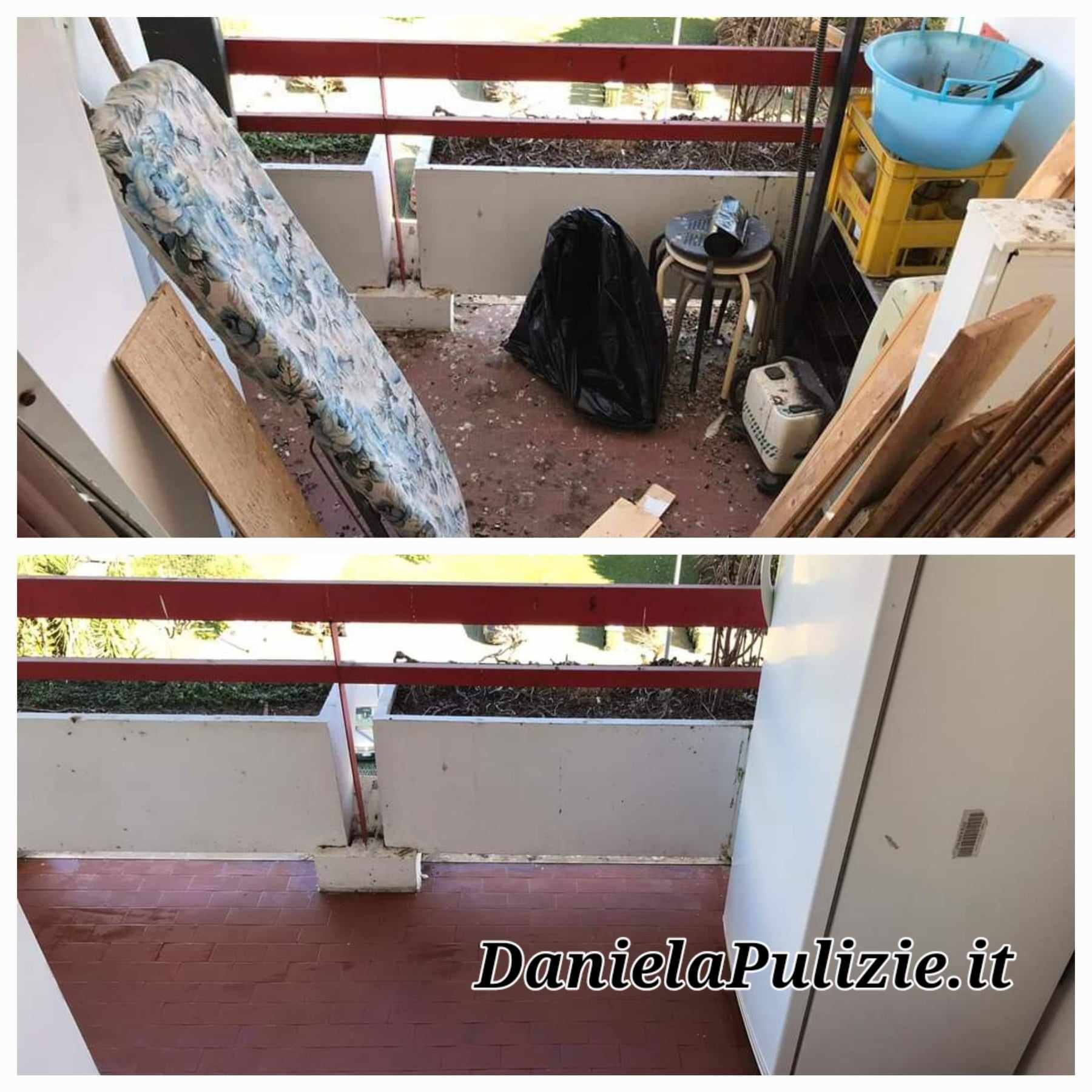 pulizie balconi e terrazzi dal guano piccioni