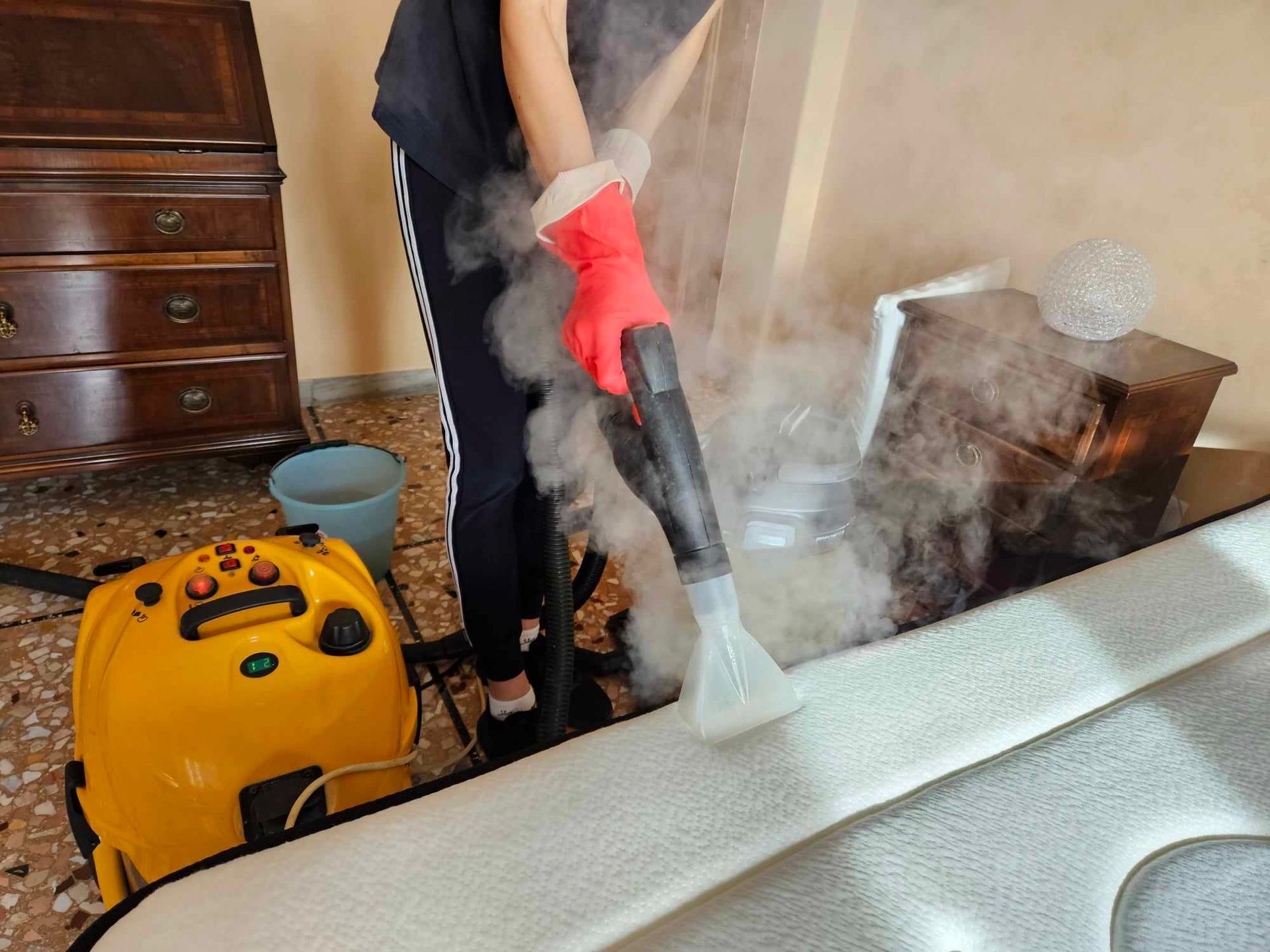igienizzazione a vapore