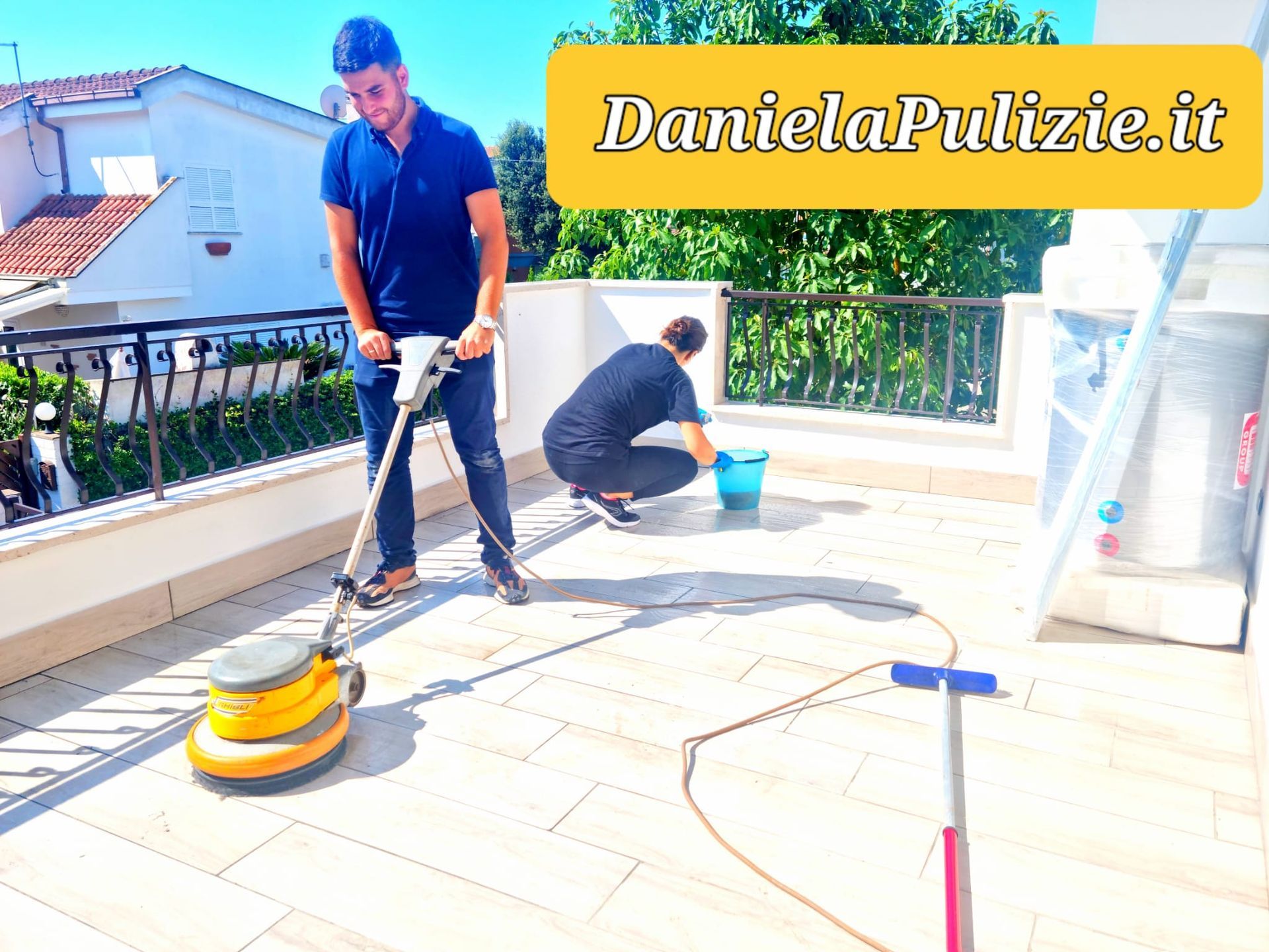 pulizie pavimenti esterni