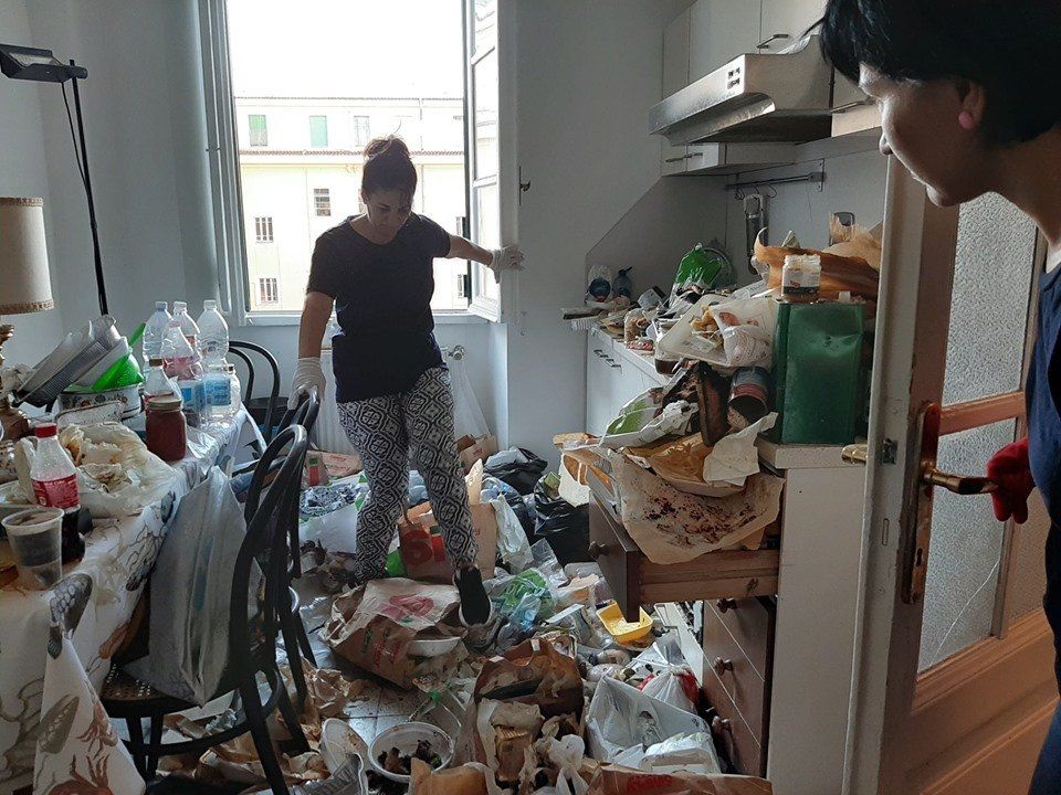 pulizie appartamenti per sindrome di diogene