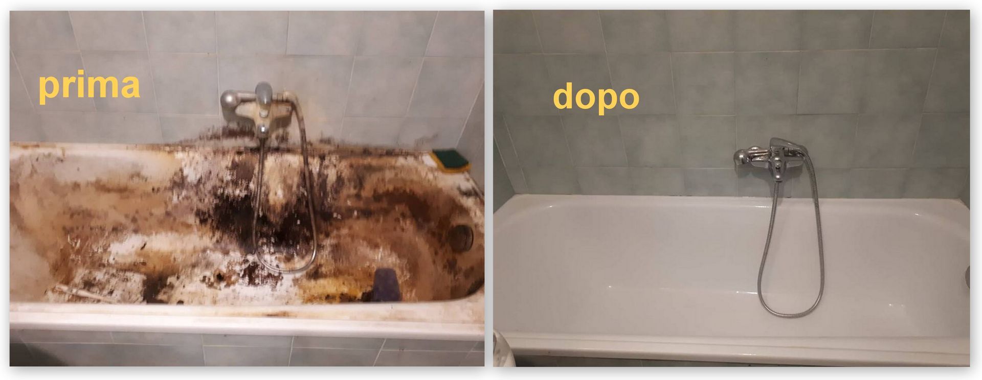 pulizia vasca bagno roma