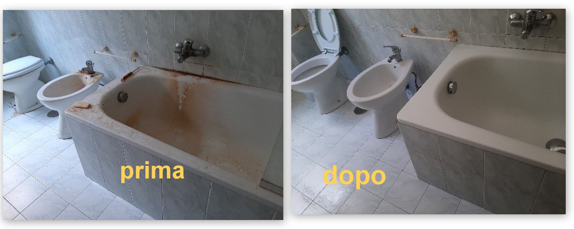 pulizia approfondita bagno