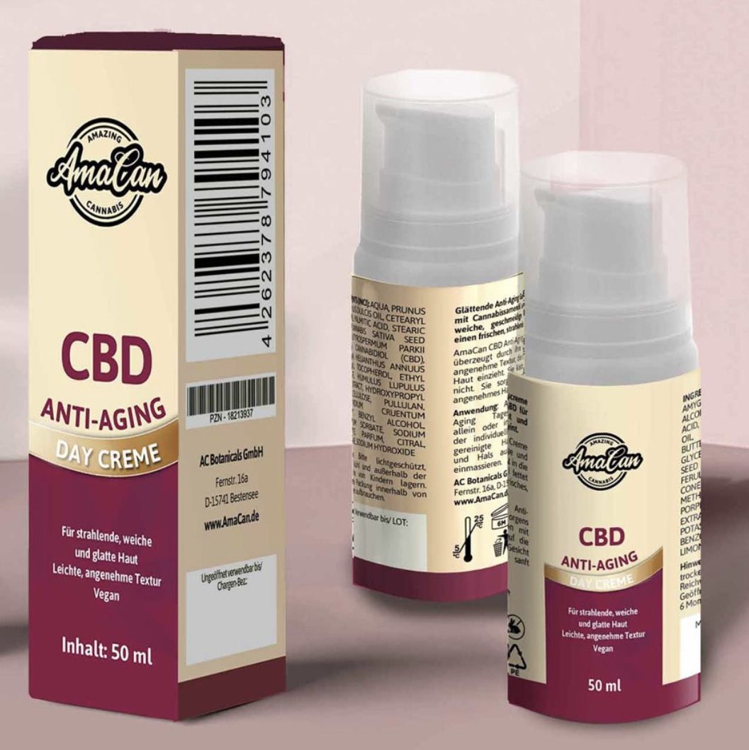 AmaCan CBD AntiAging Day Creme