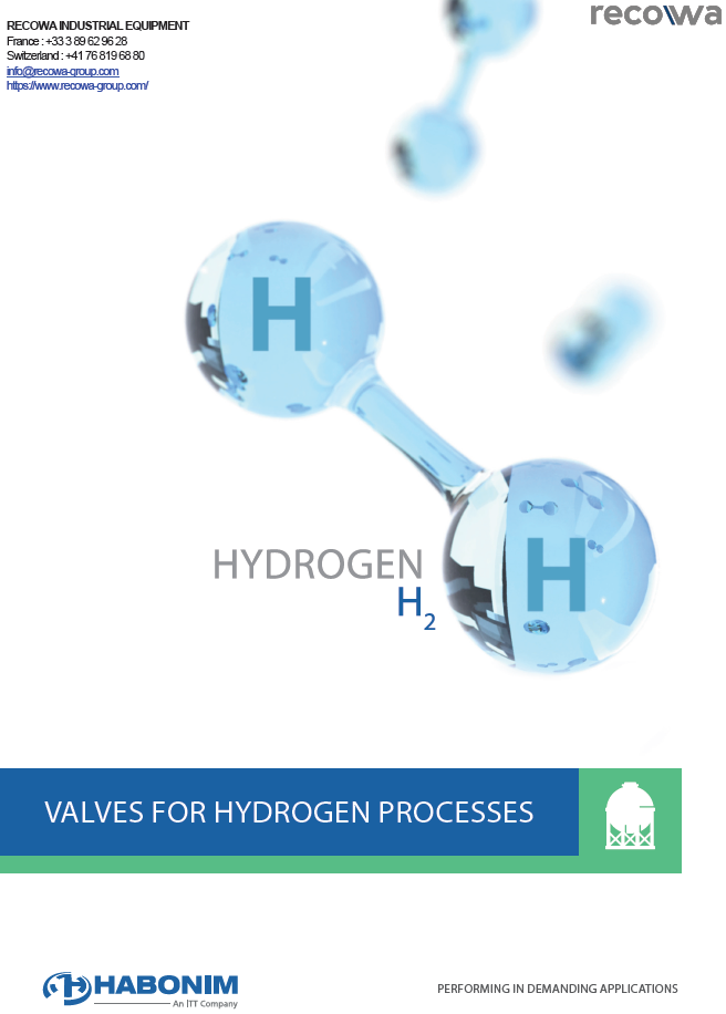 vanne hydrogène