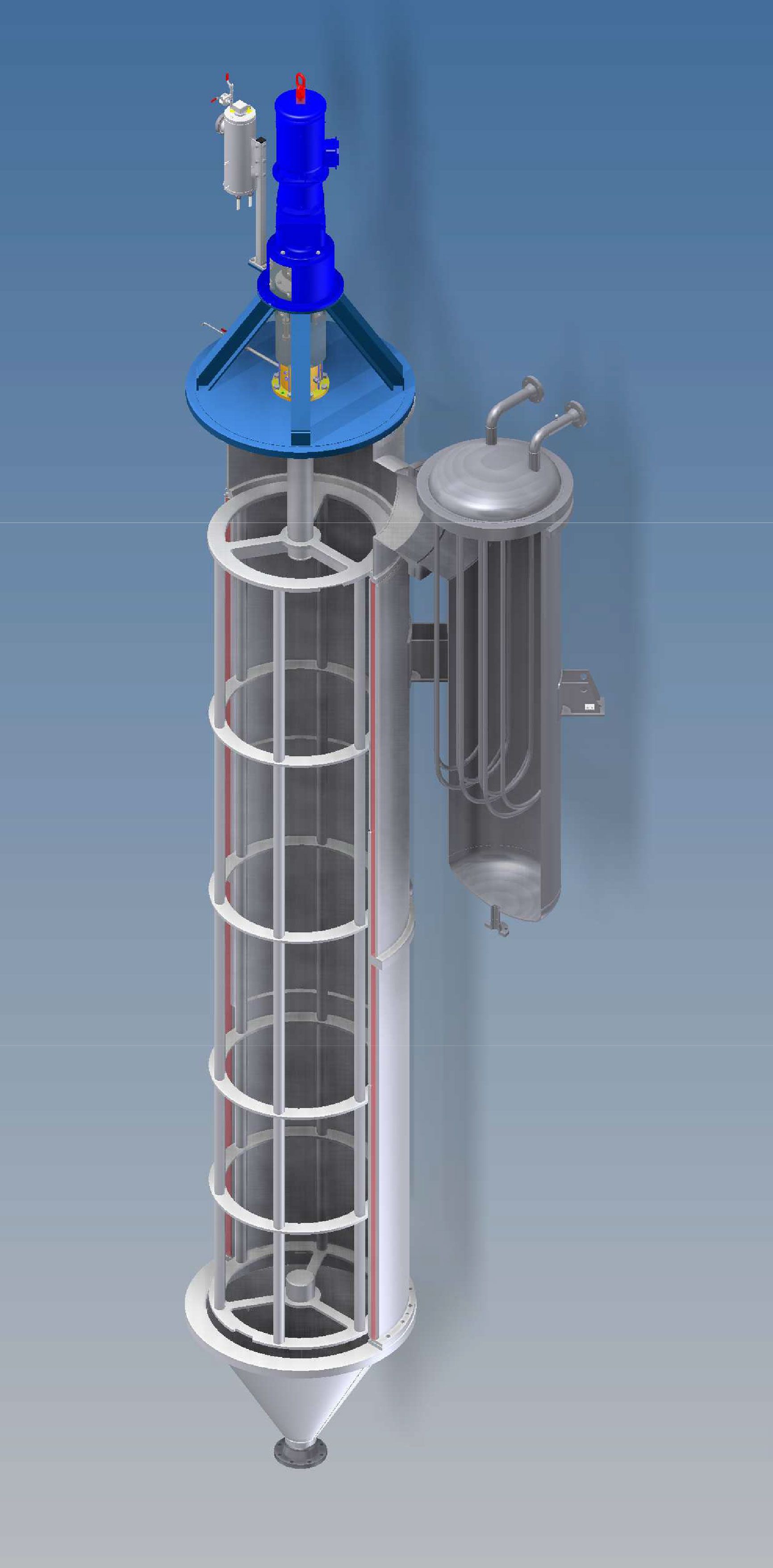 evaporateur à film raclé
