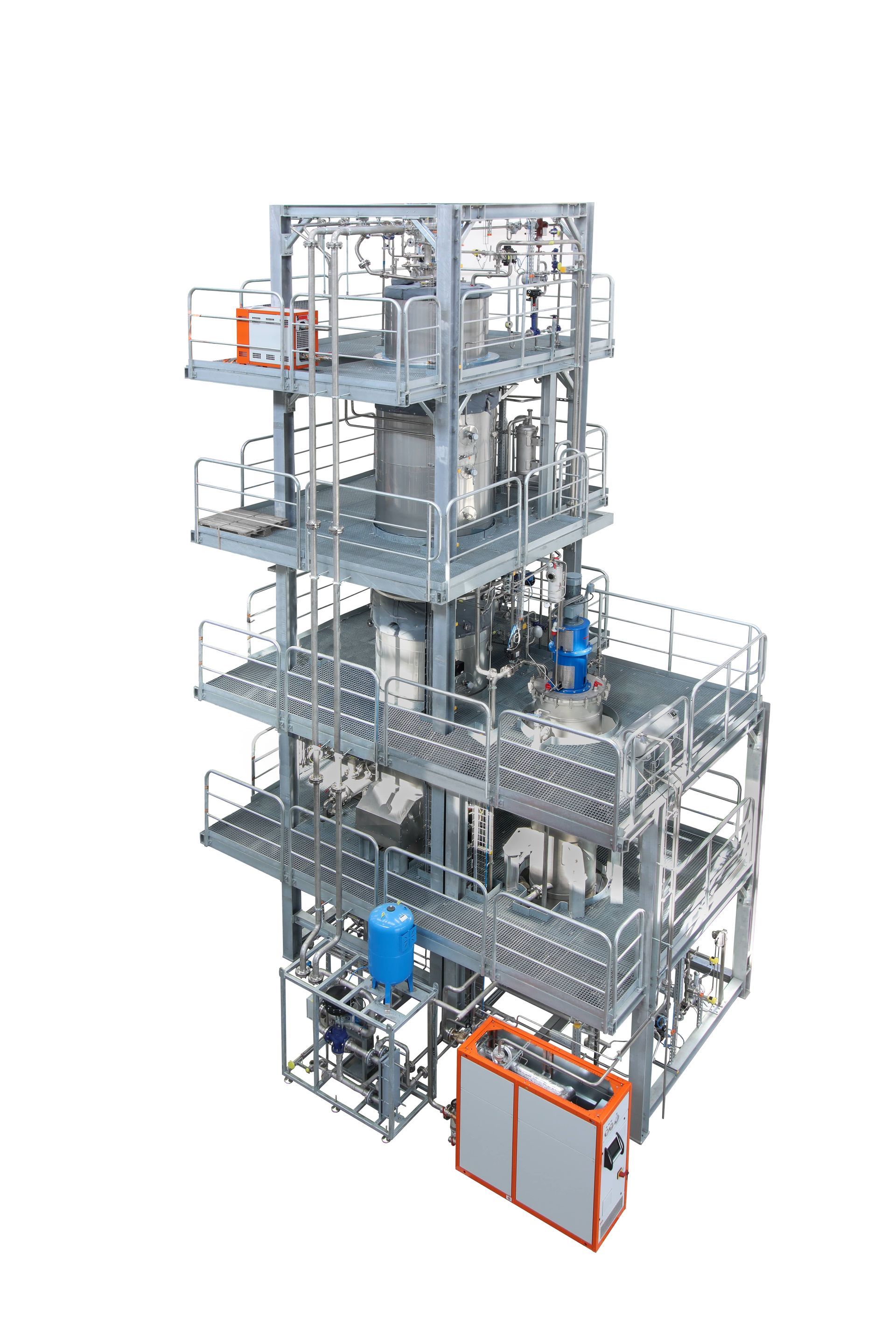 Skid de distillation