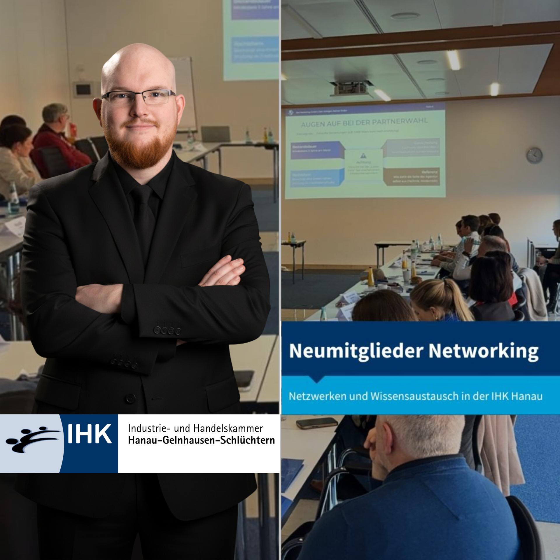 IHK-Dozent Dr. Jens Siol beim Vortrag „Der digitale Fahrplan – ohne Angst vor Google und Co.