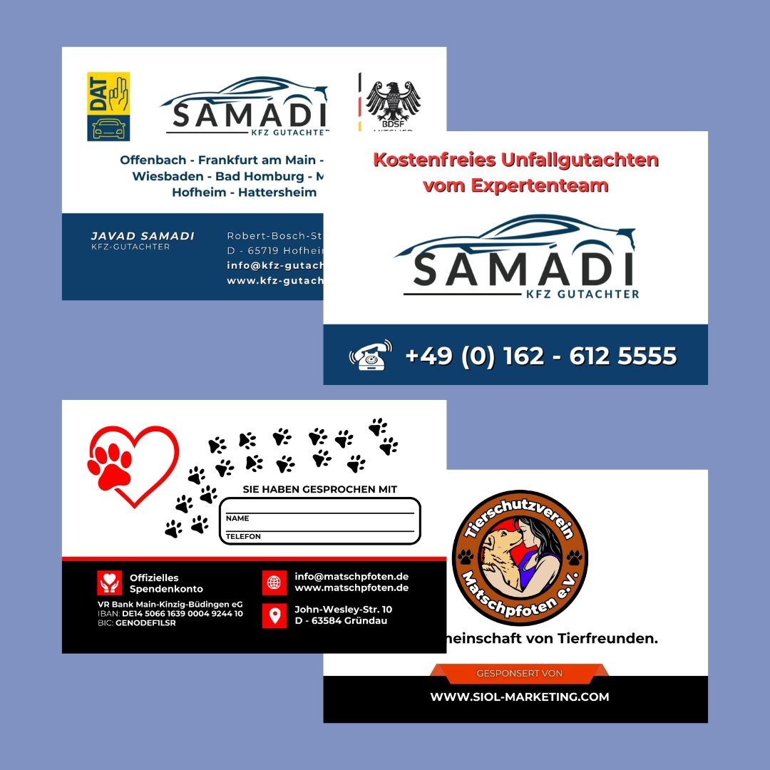 Visitenkarten gestalten lassen